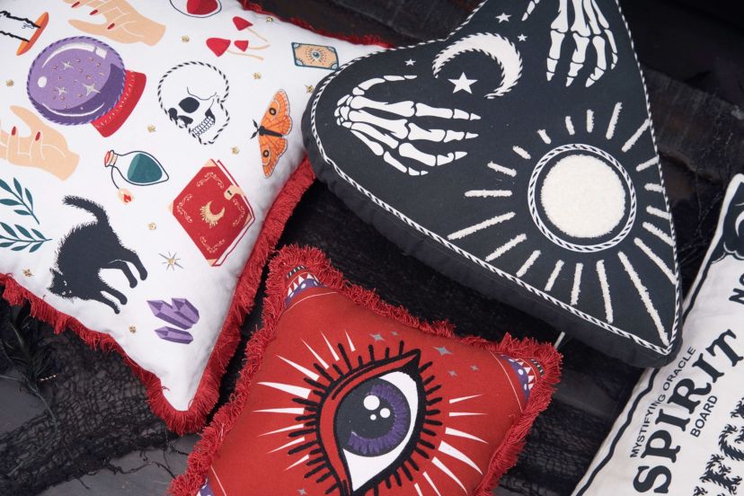 10" x 10" Mystical Eye Throw Pillow