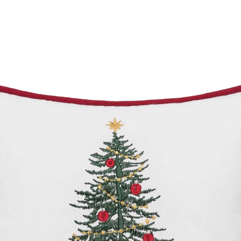 Deck The Hulls Christmas Christmas Throw Pillow 10" x 10"