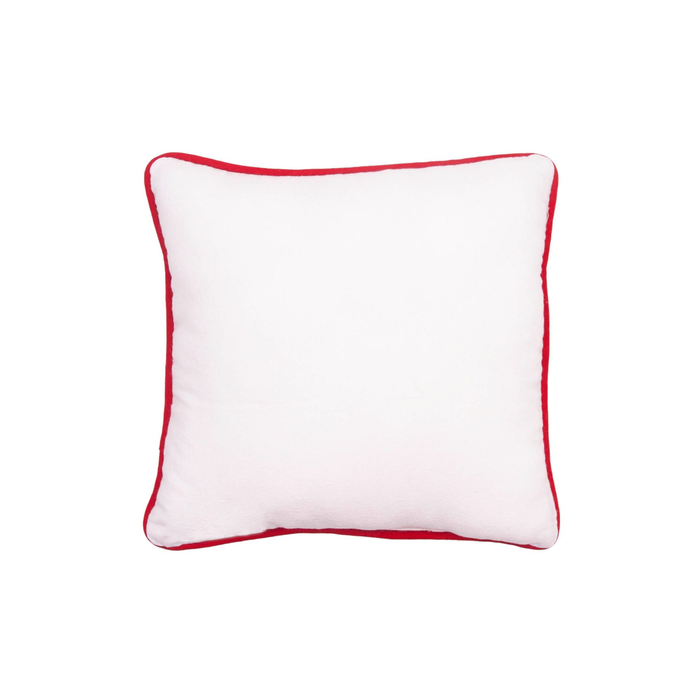 Tidings of Comfort & Joy Christmas Throw Pillow 10" x 10"