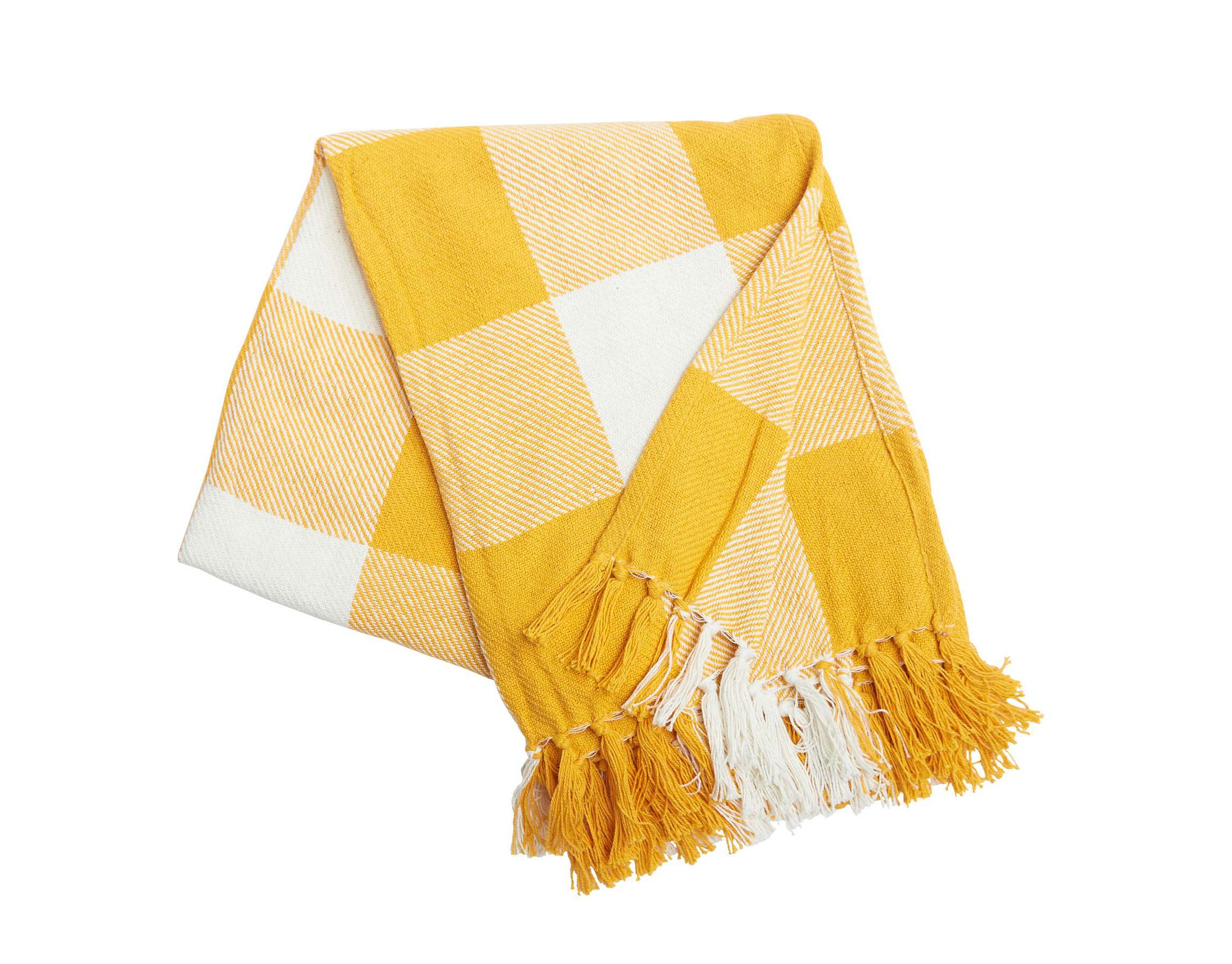 Franklin Ochre Throw 