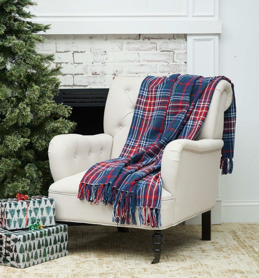 Douglas Plaid Throw