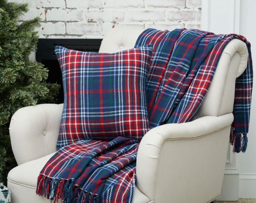 Douglas Plaid Throw