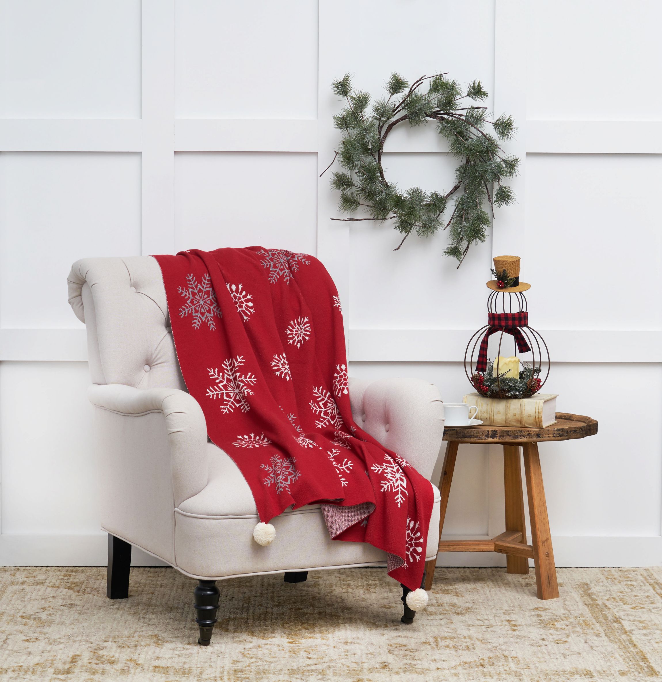 Snowflake Throw