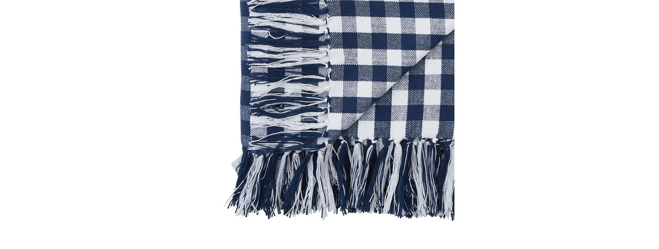 Ashford Indigo Throw 