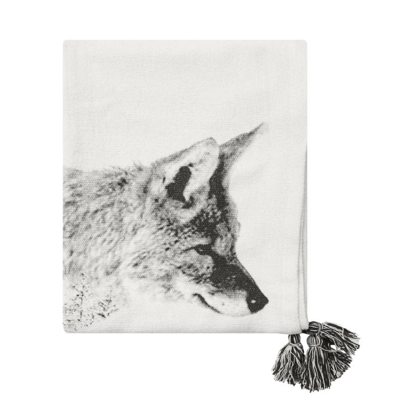 Fox Forest Printed Throw 