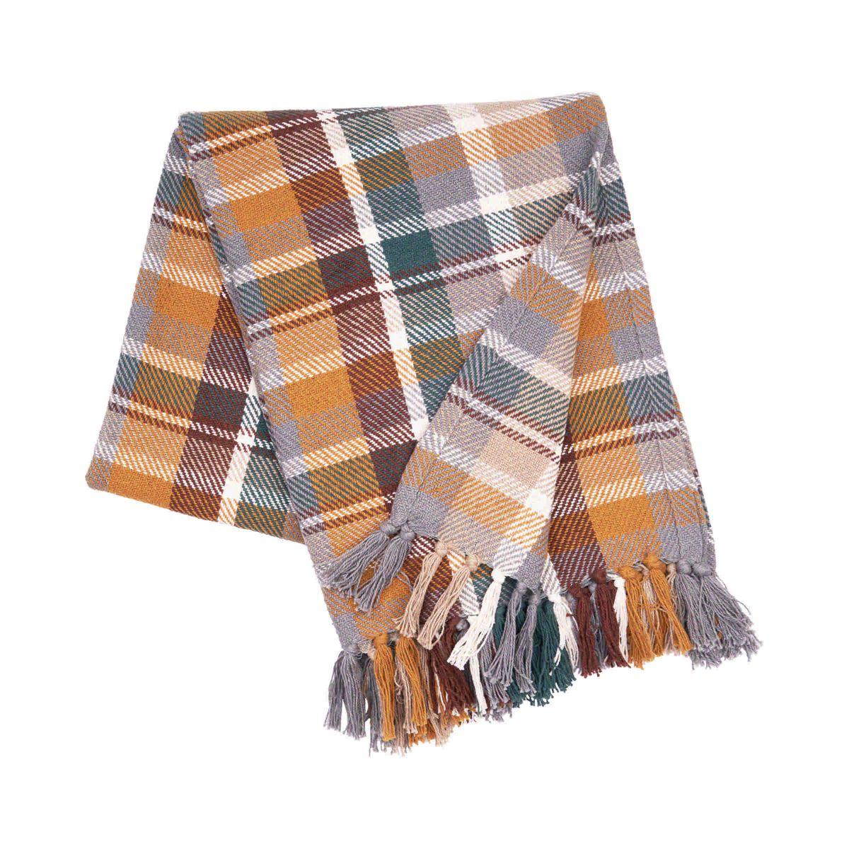 Aspen Plaid Throw 