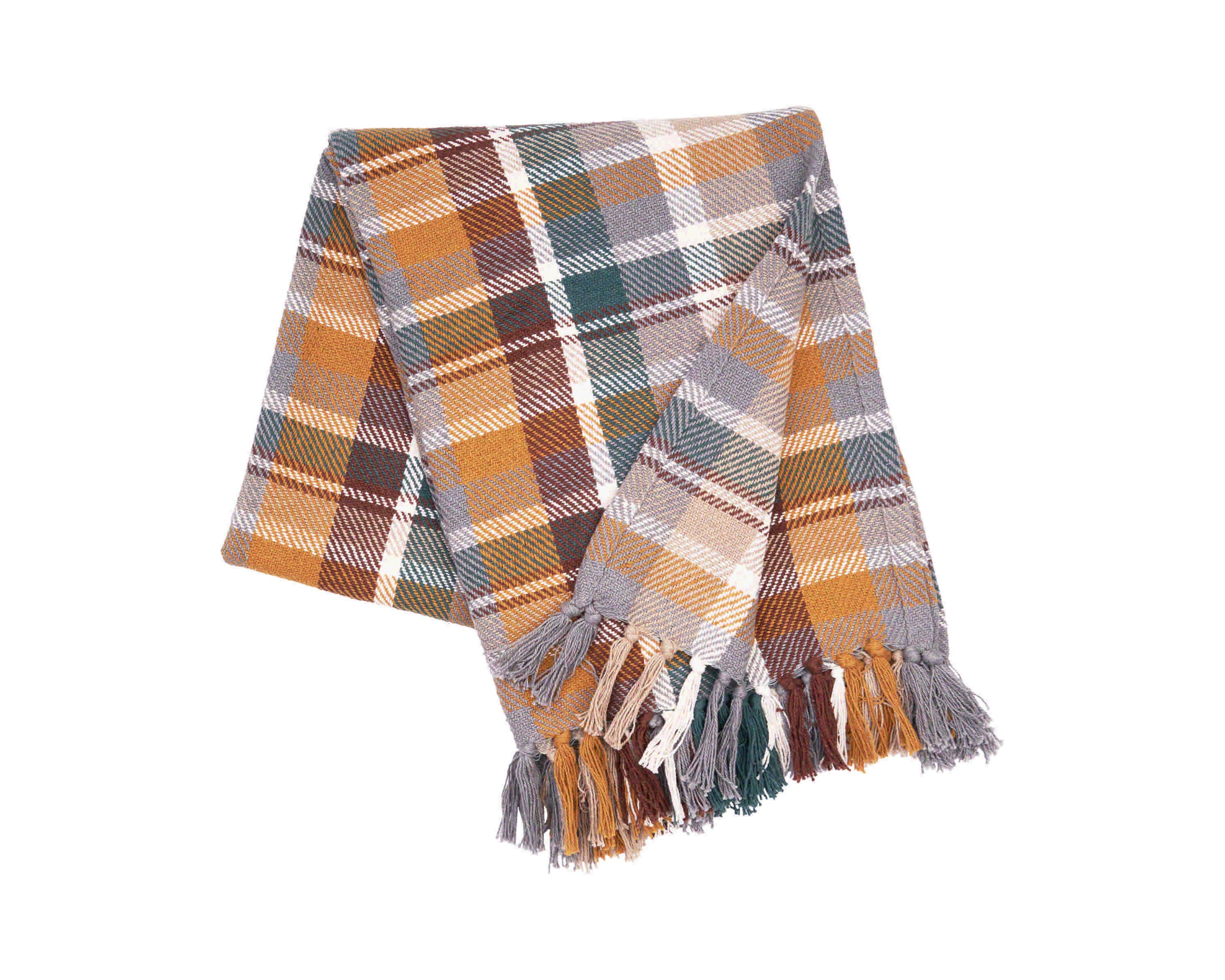 Aspen Plaid Throw 