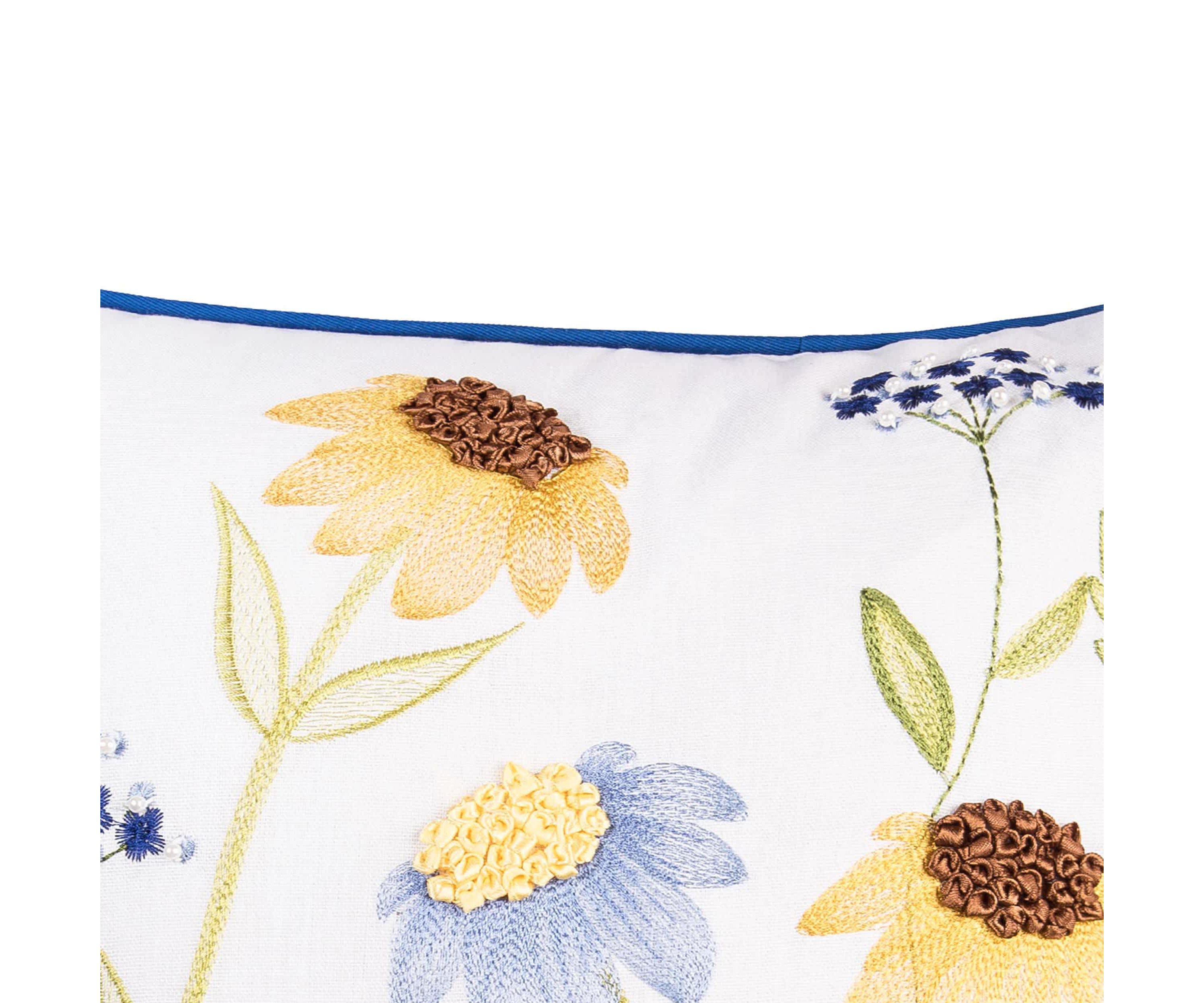16" x 16" Lovely Blues Throw Pillow