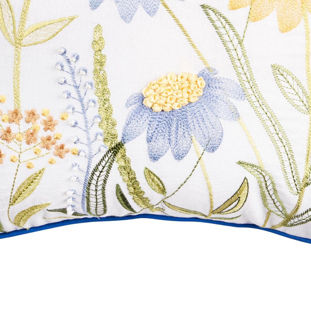 16" x 16" Lovely Blues Throw Pillow