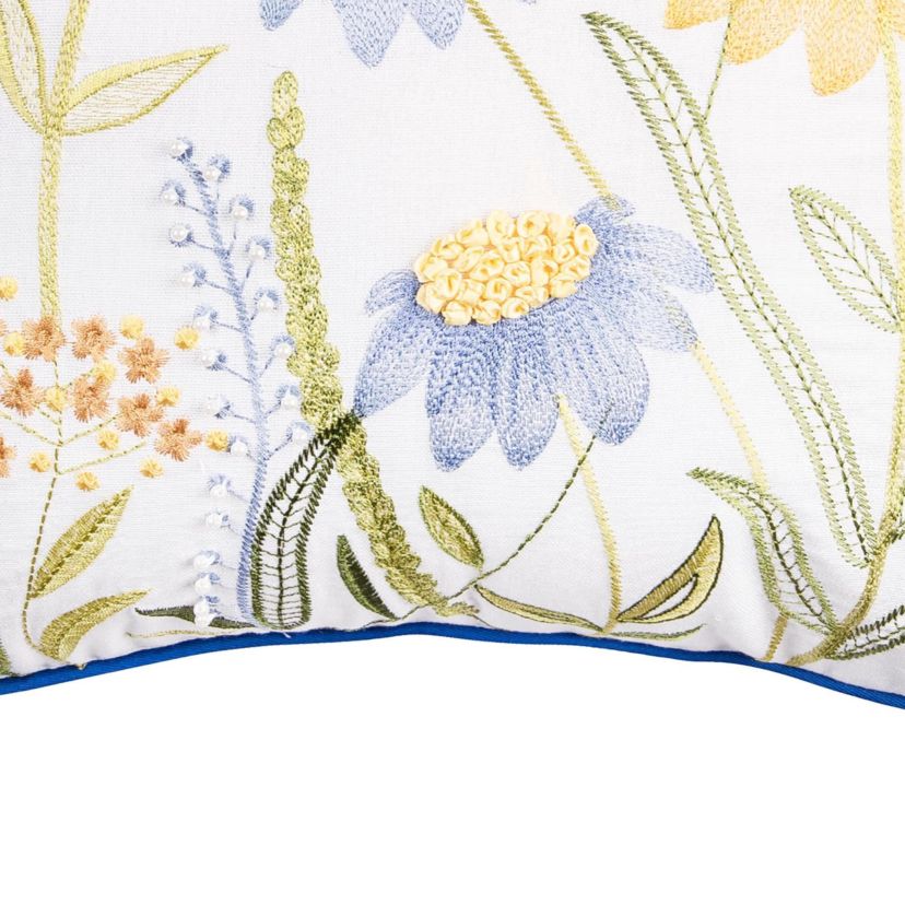 16" x 16" Lovely Blues Throw Pillow