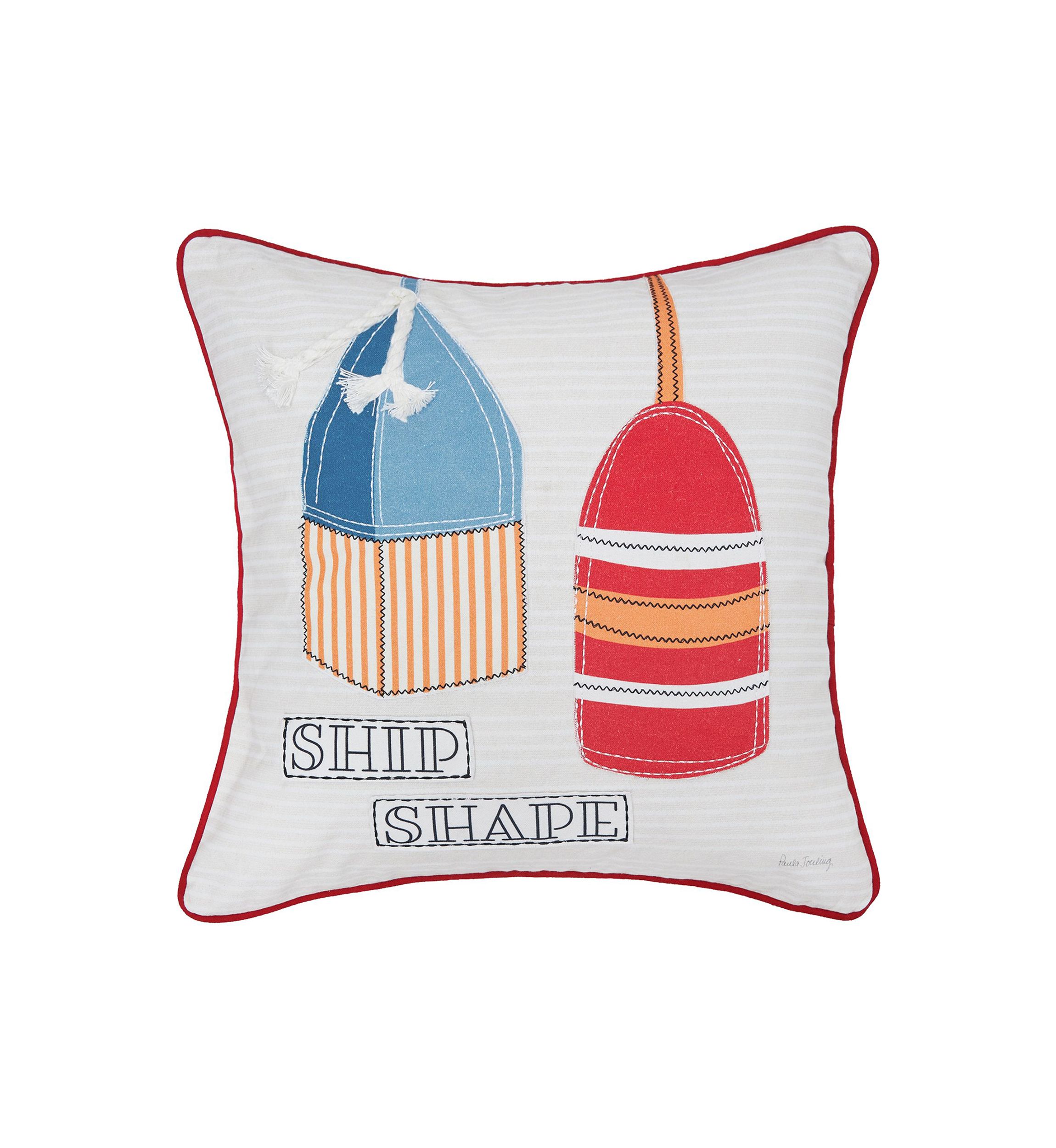 Buoy Ship Shape Pillow