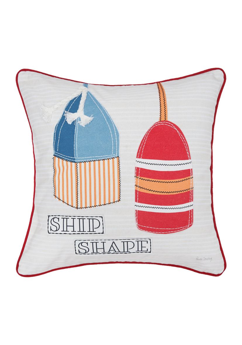 Buoy Ship Shape Pillow