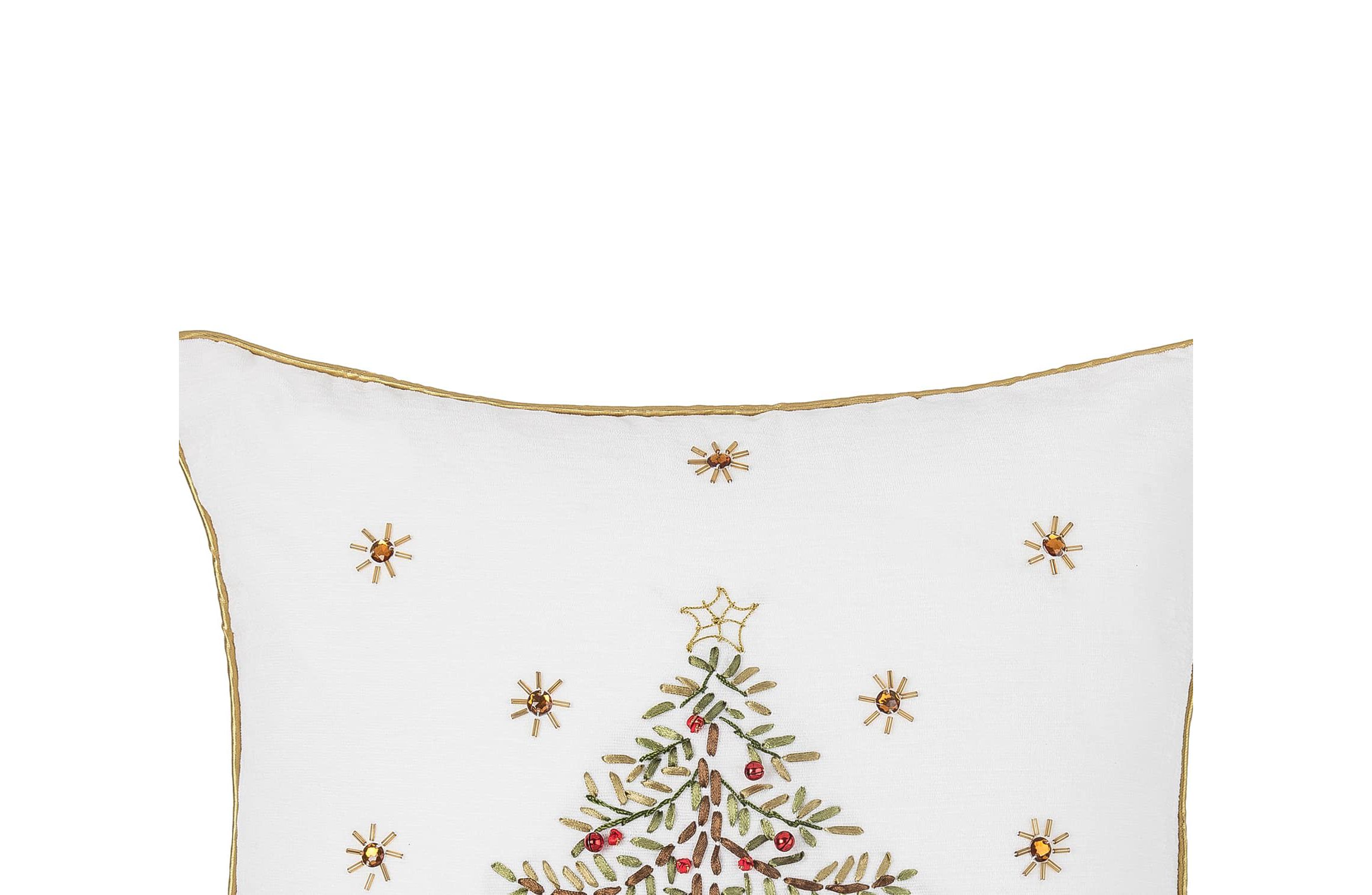 Christmas Tree Christmas Throw Pillow 18" x 18"