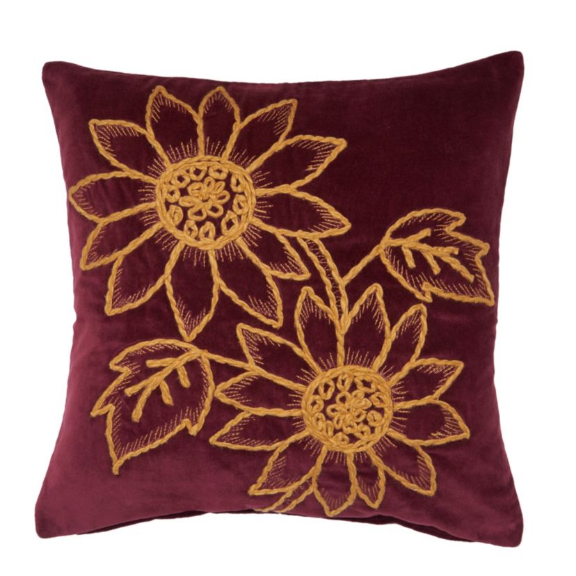 Sunflower Harvest Pillow