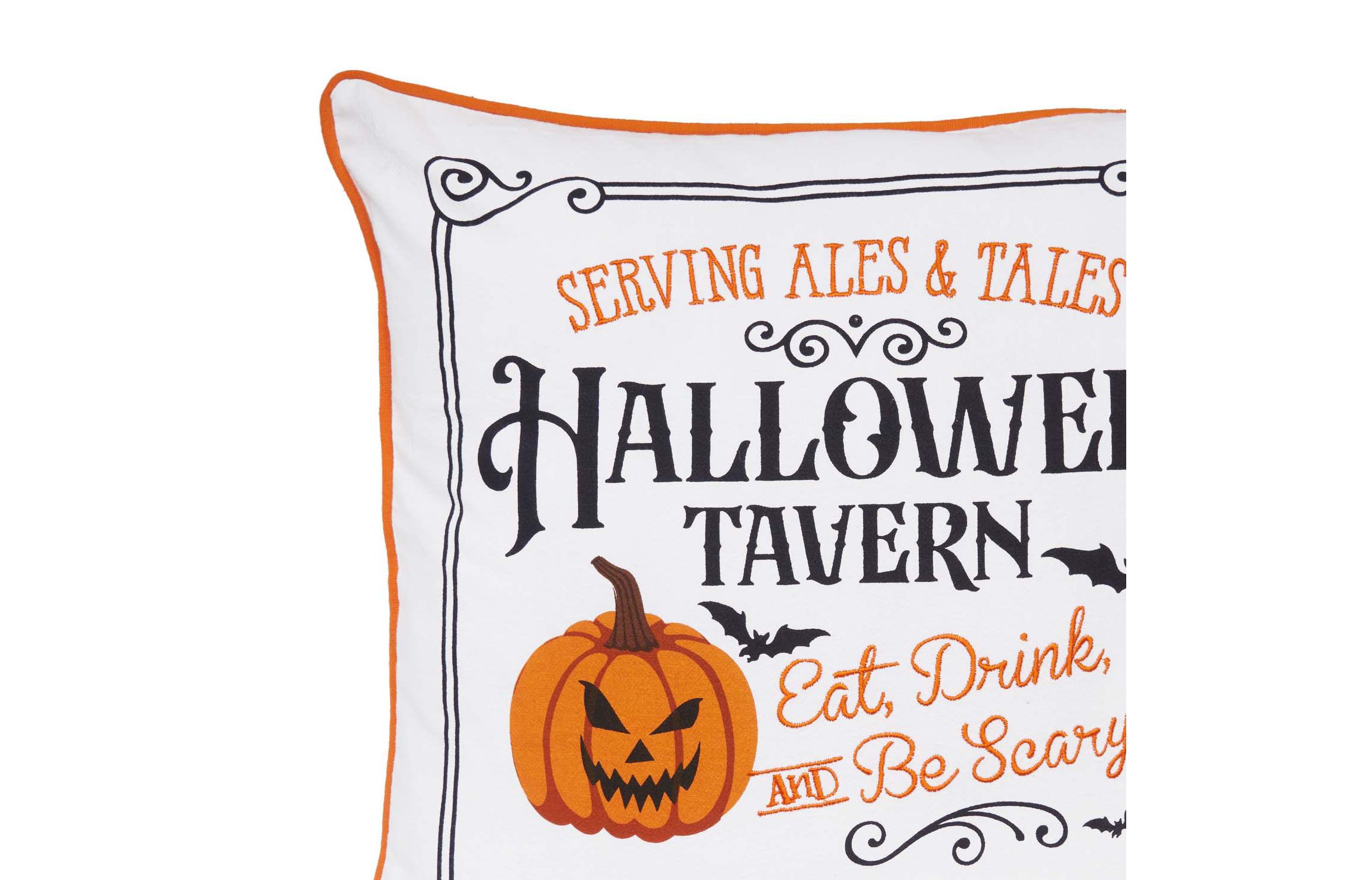 Halloween Tavern Halloween Throw Pillow 18" x 18"