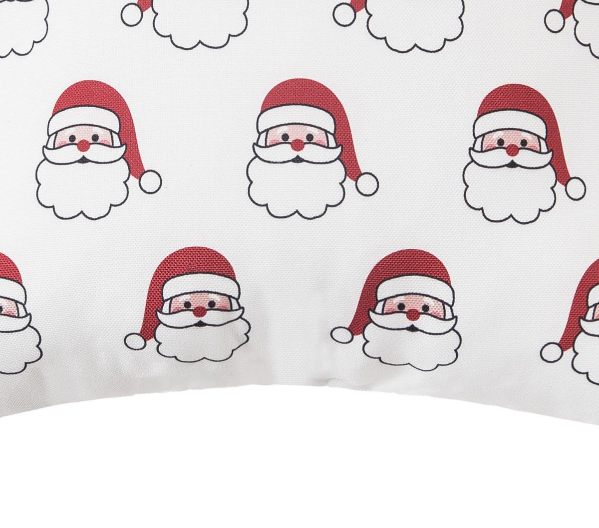 Santa Season Indoor/Outdoor Christmas Throw Pillow 18" x 18"