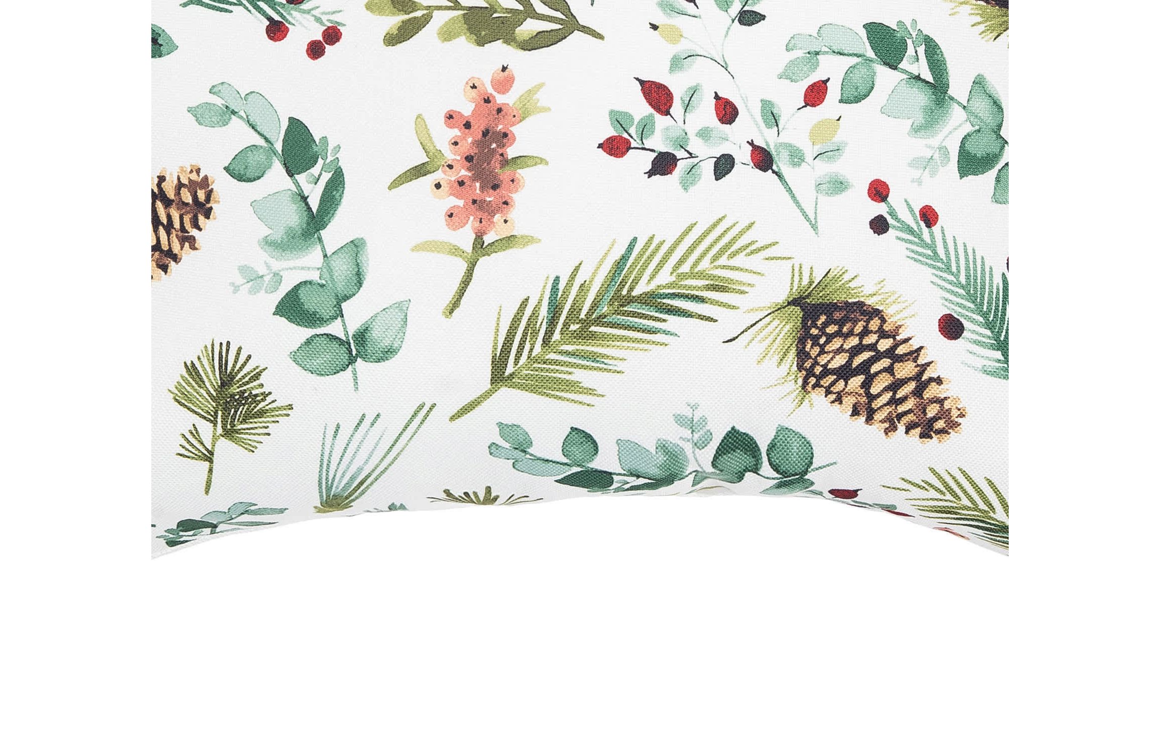 Jovie Pinecone Indoor/Outdoor Christmas Throw Pillow 18" x 18"