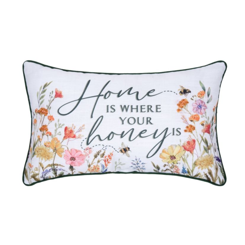 Home is Where Your Honey Is Pillow