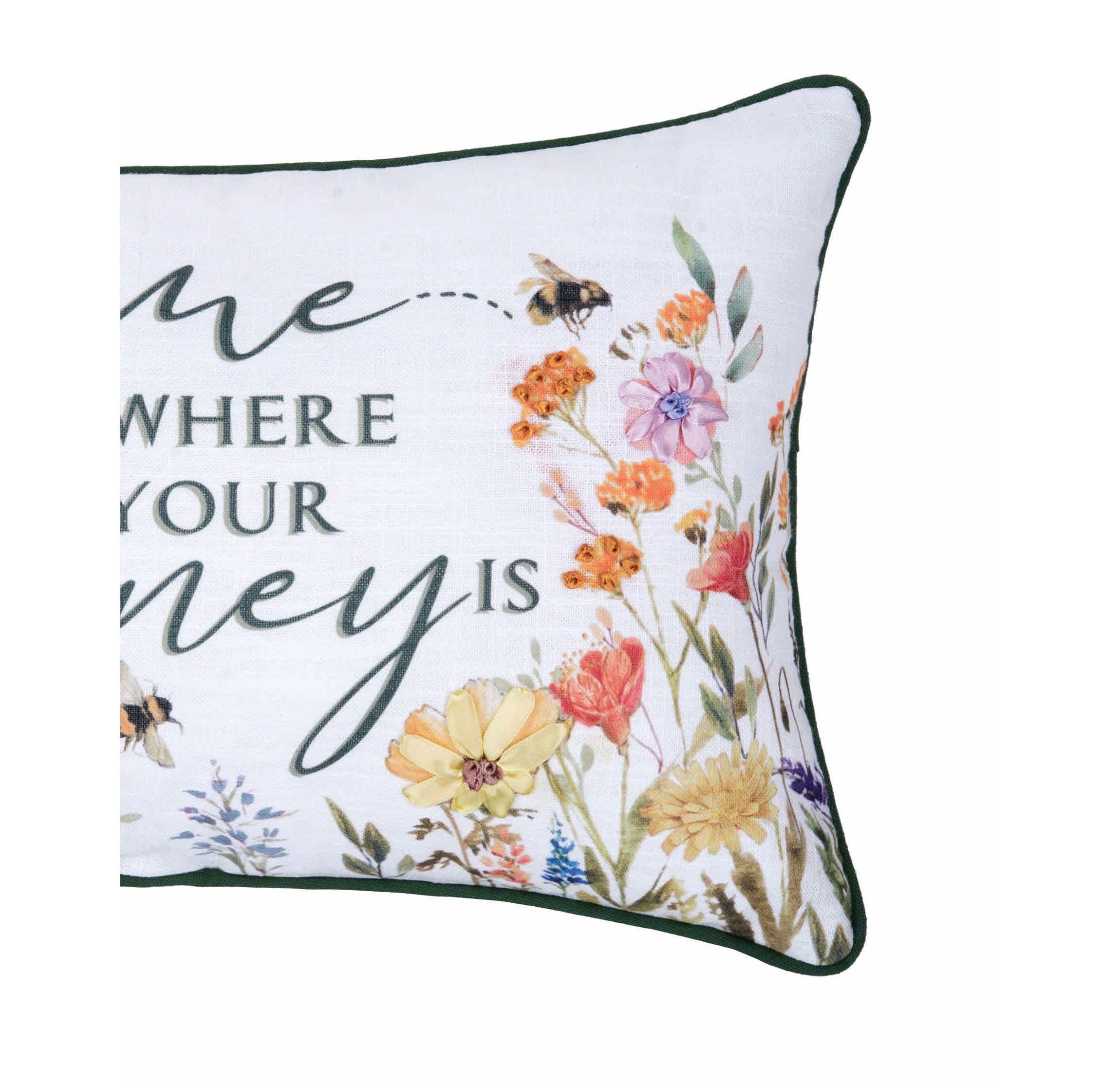 Home is Where Your Honey Is Pillow