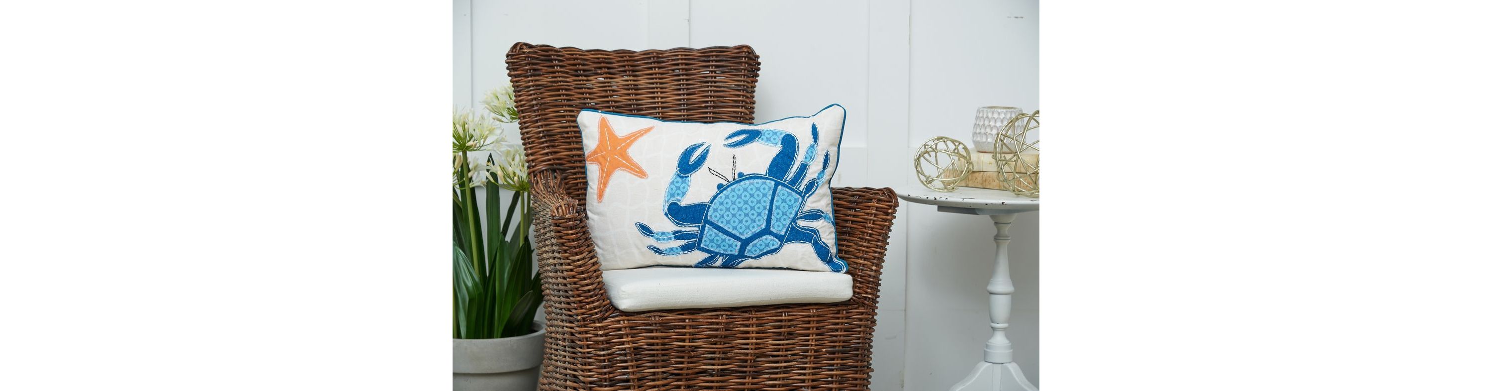 Crab Starfish Pillow