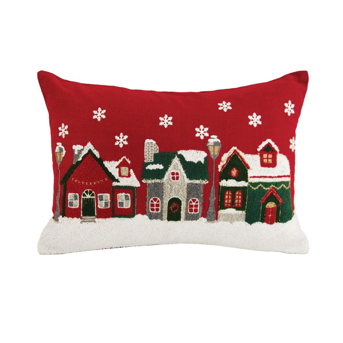 Christmas Village Pillow