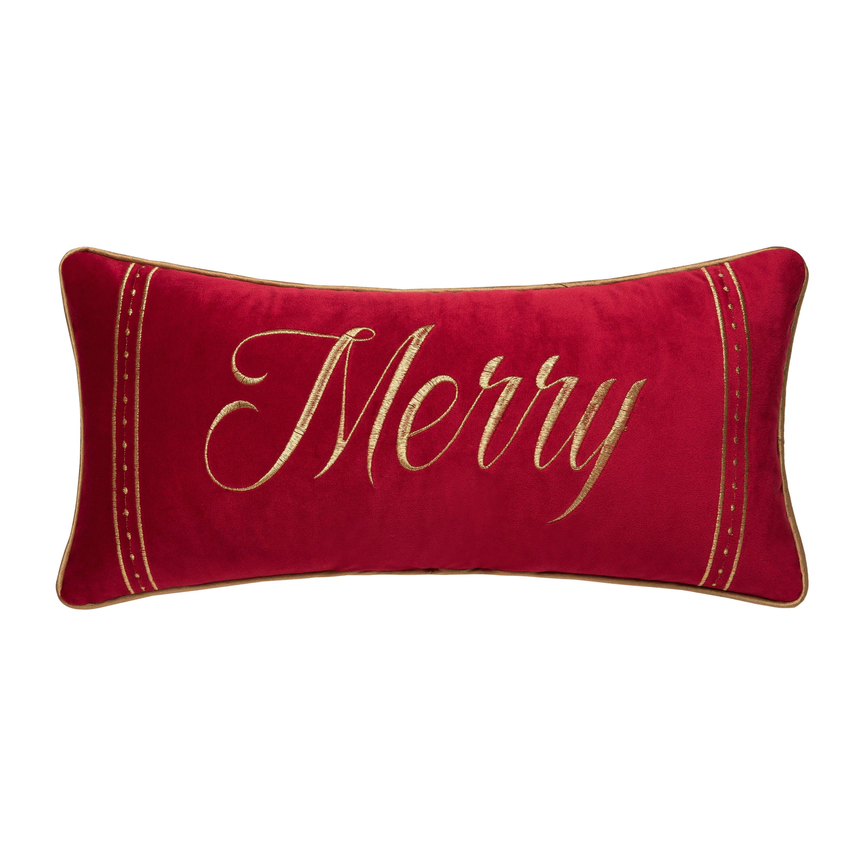 Gold Merry Pillow