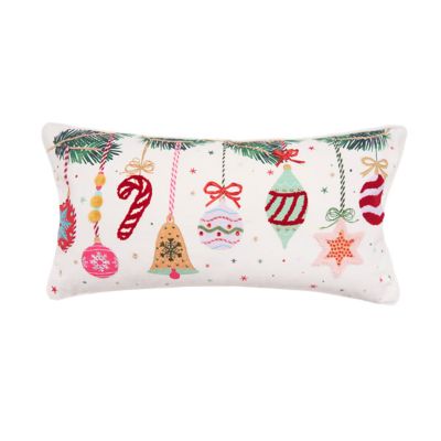 C&F Home Vintage Ornament Christmas Throw Pillow