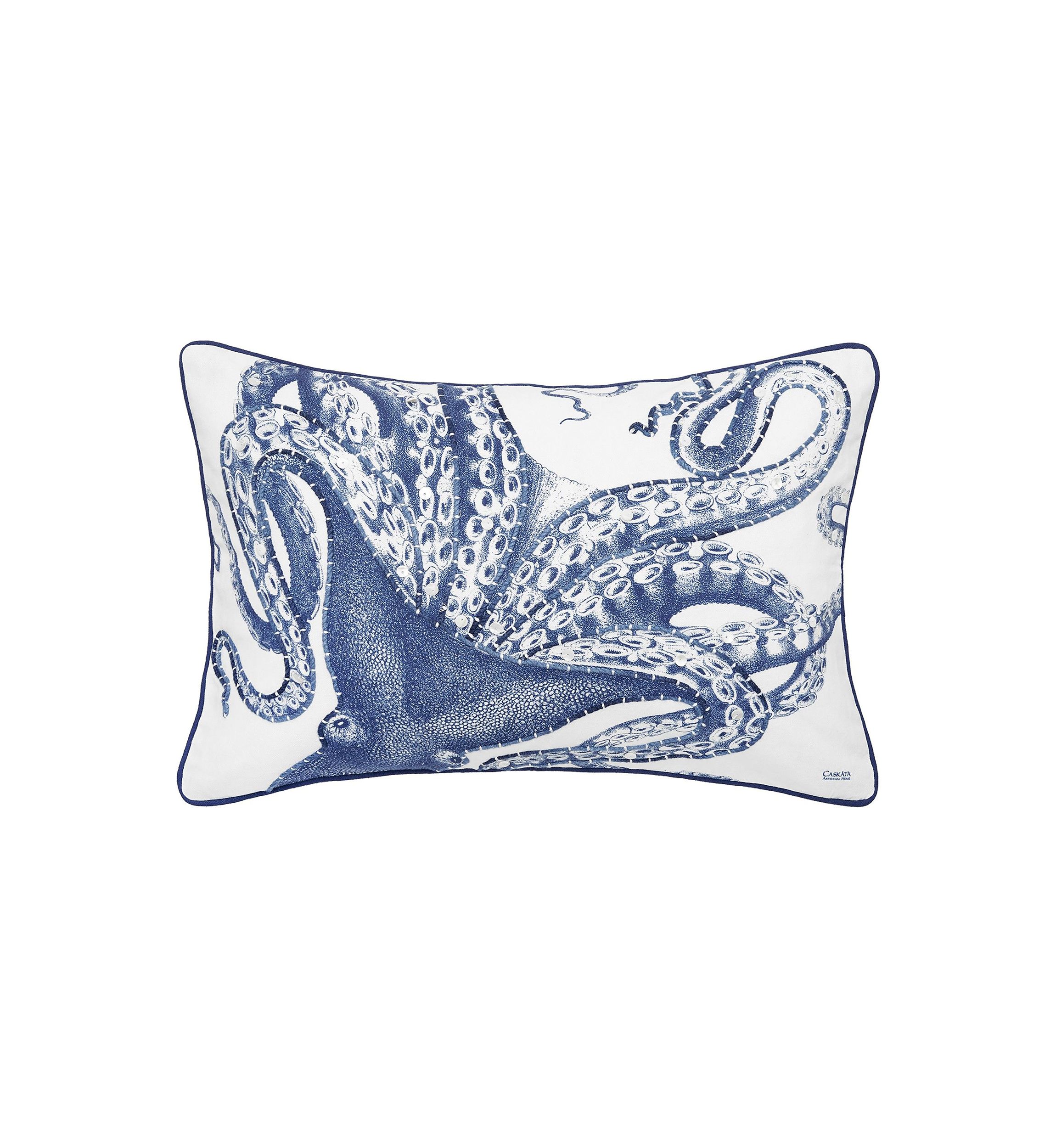 Octopus Nautical Pillow