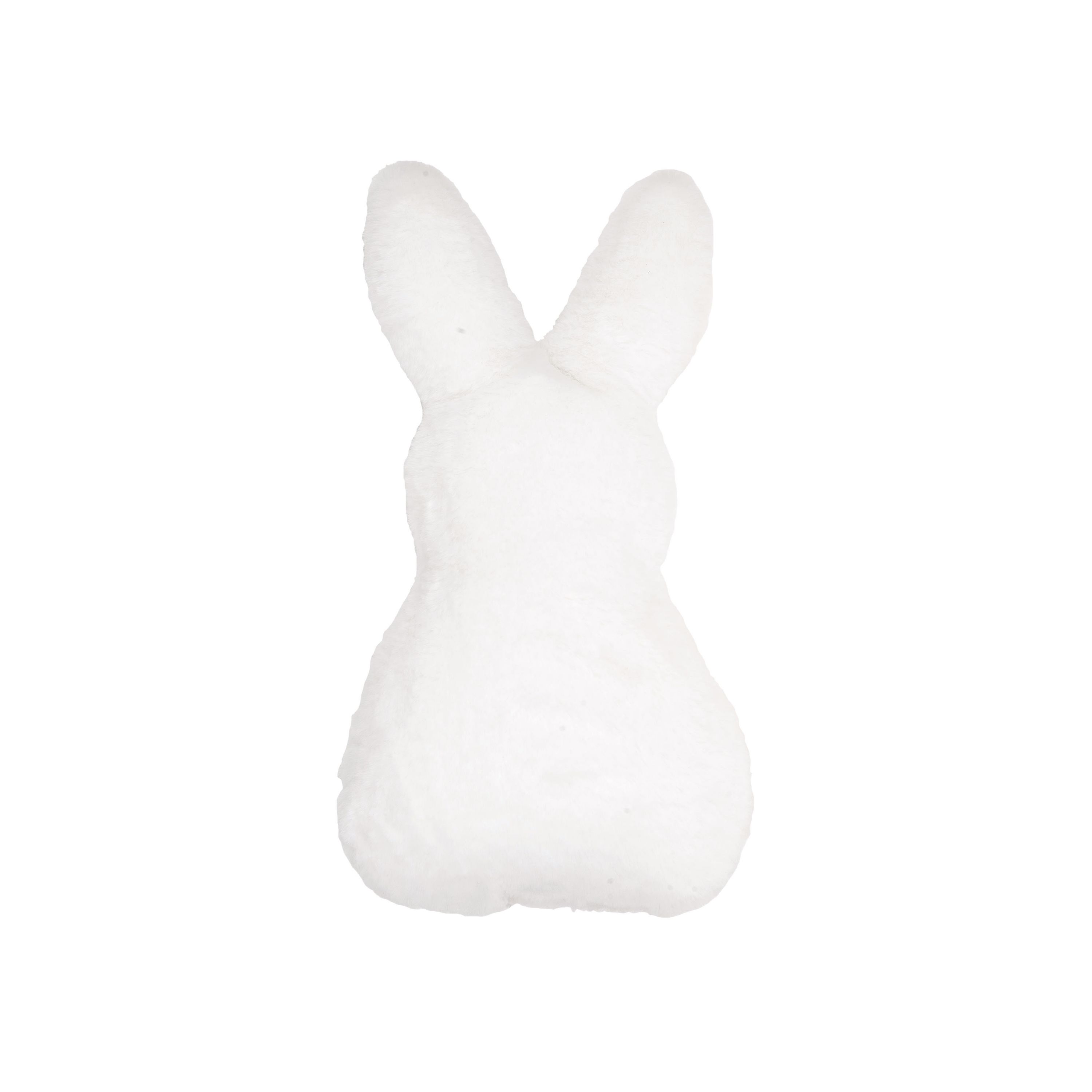 Easter Bunny Rabbit Cotton Tail Small Petite Accent Throw Pillow