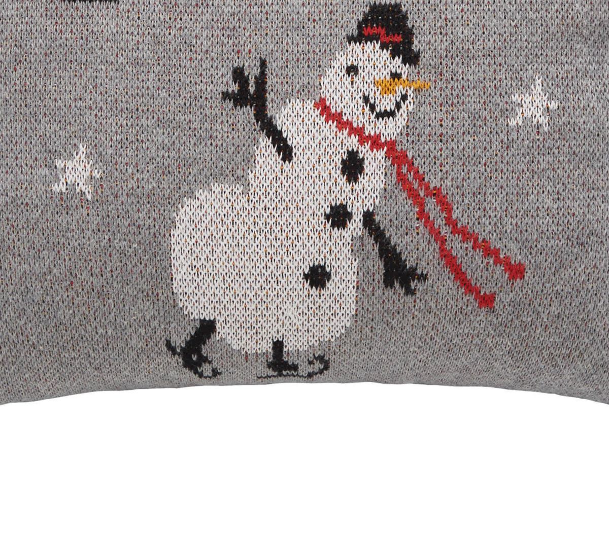 Snowman Christmas Throw Pillow 12" x 12"