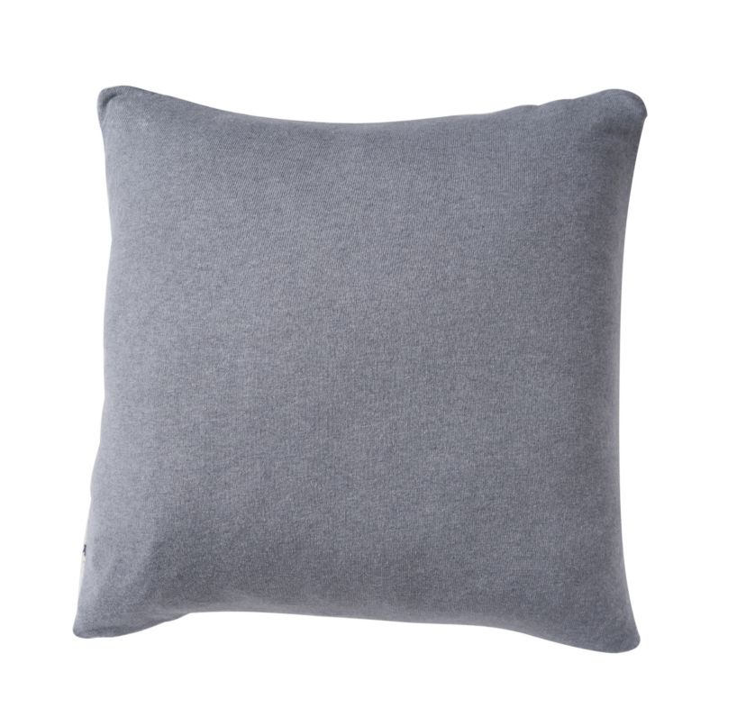 Leaping Deer Knitted Christmas Throw Pillow 20" x 20"
