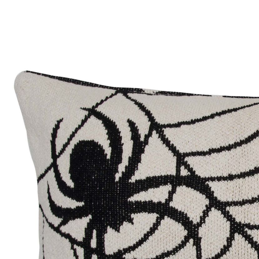 Halloween Spider Web Halloween Throw Pillow 16" x 24"