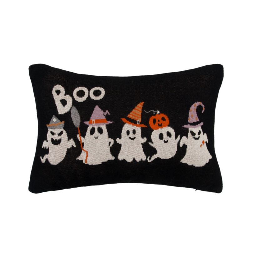 Boo Halloween Throw Pillow 16" x 24"