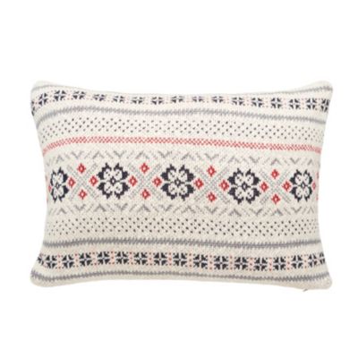 C&F Home Snowflake Christmas Throw Pillow 16" x 24", White