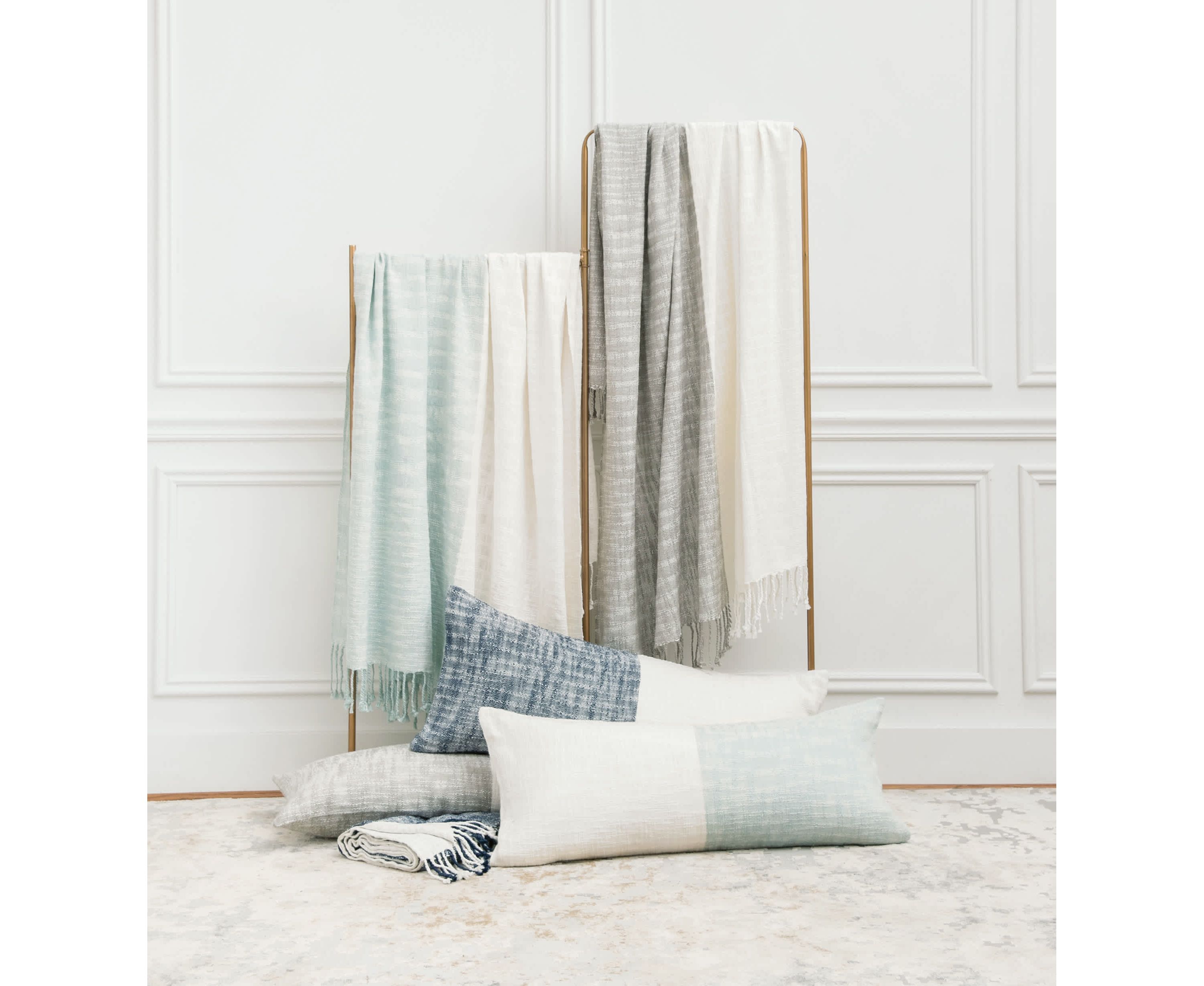 Eva Sea Glass Throw 