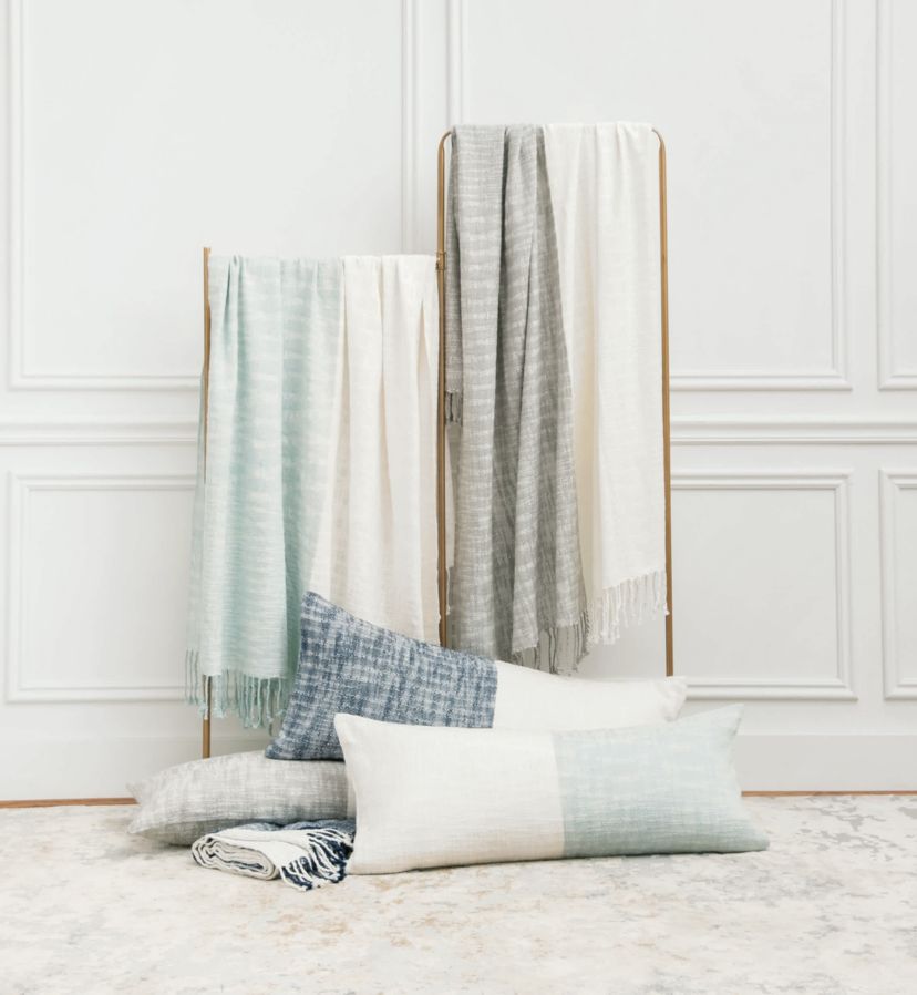 Eva Sea Glass Throw 