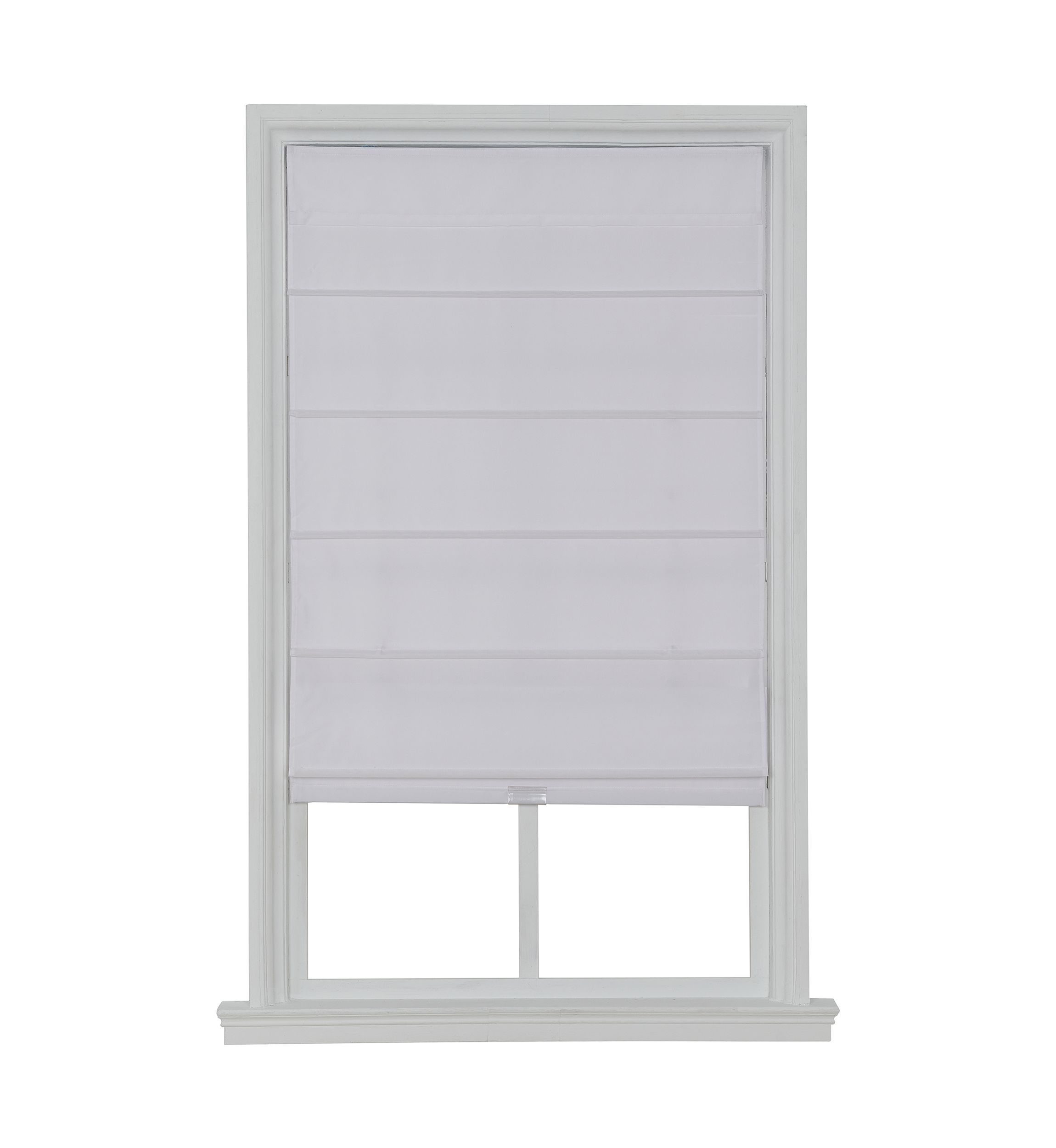 Cordless Room Darkening Fabric Roman Shade
