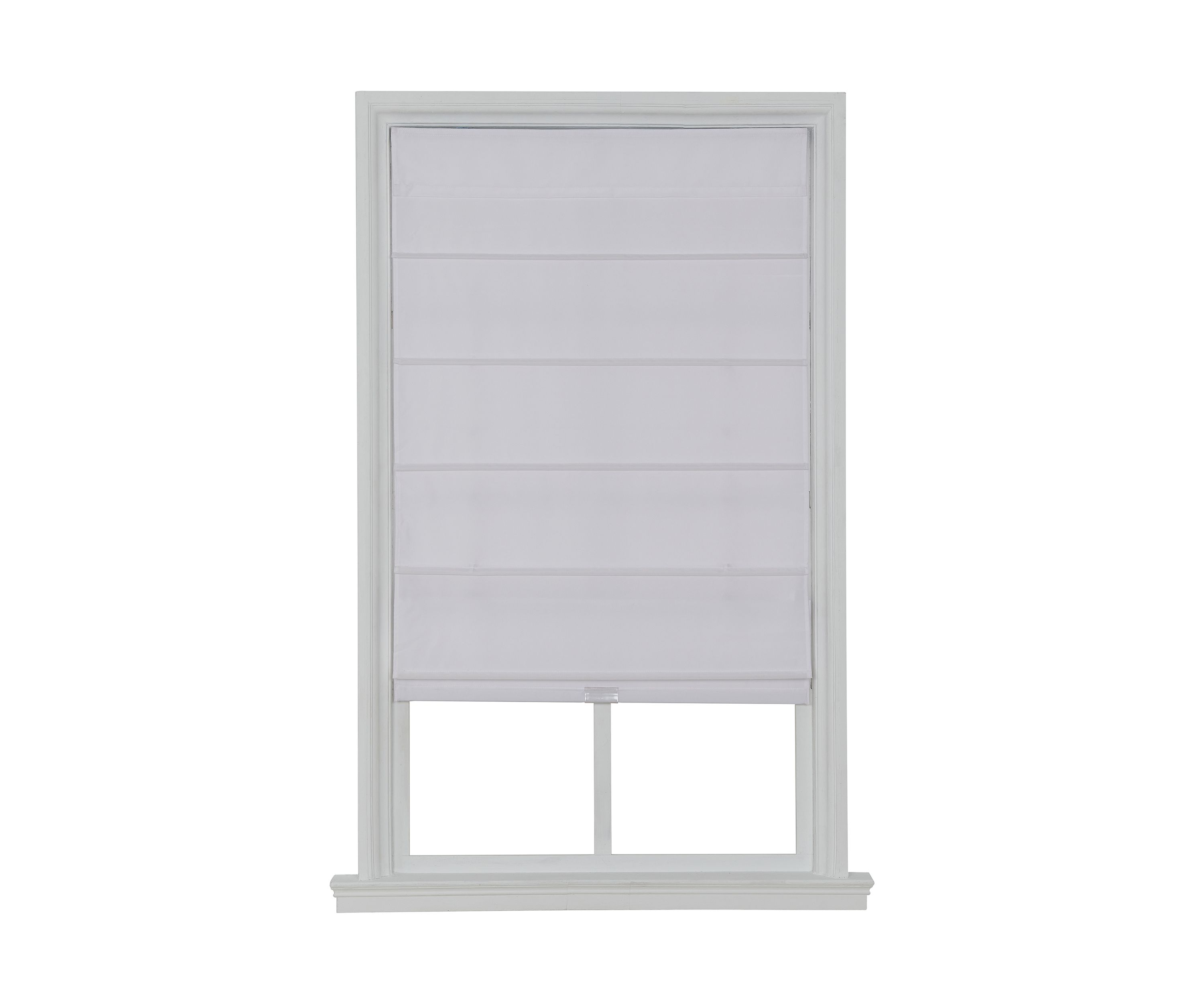 Cordless Room Darkening Fabric Roman Shade