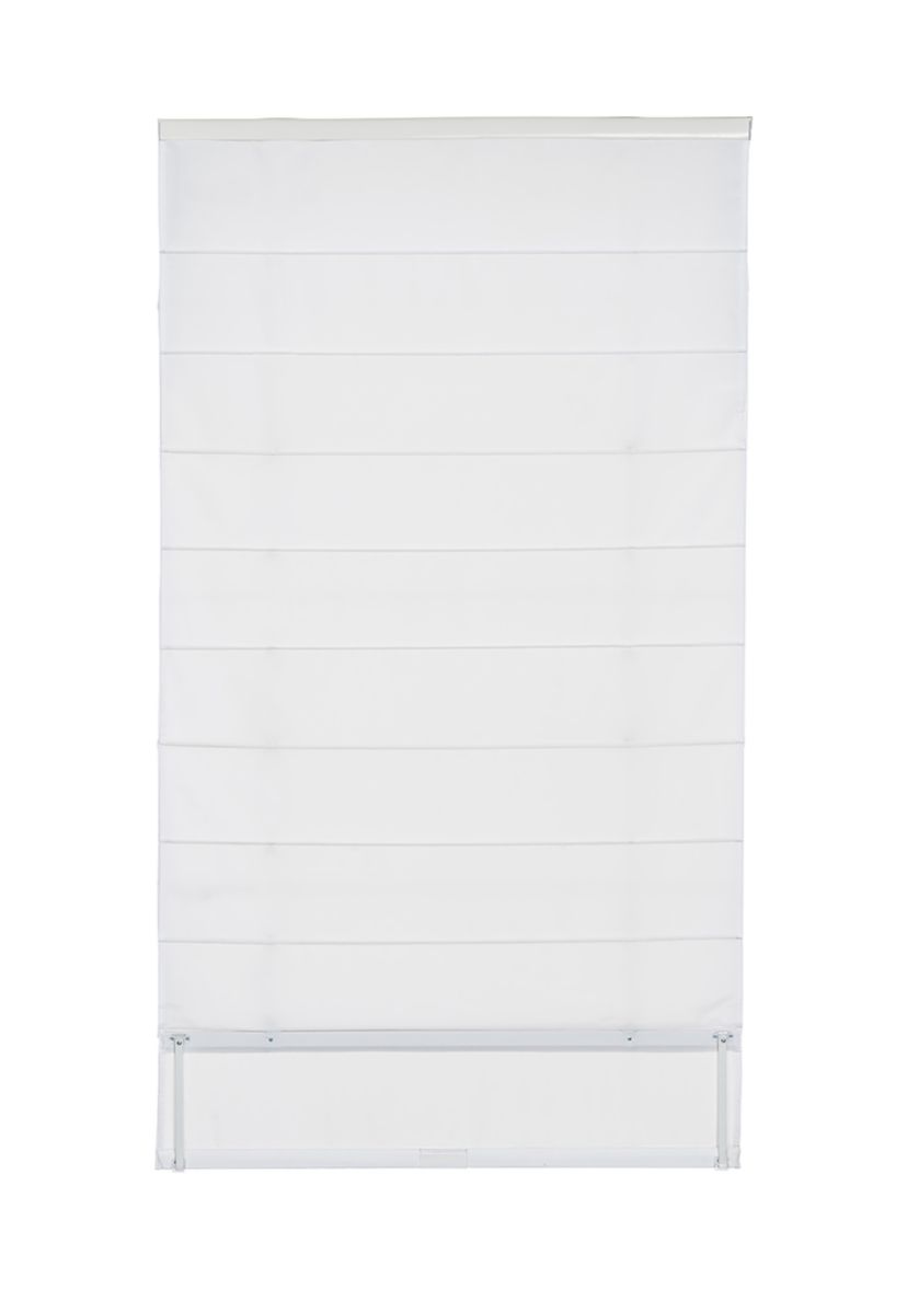 Cordless Room Darkening Textured Fabric Roman Shade