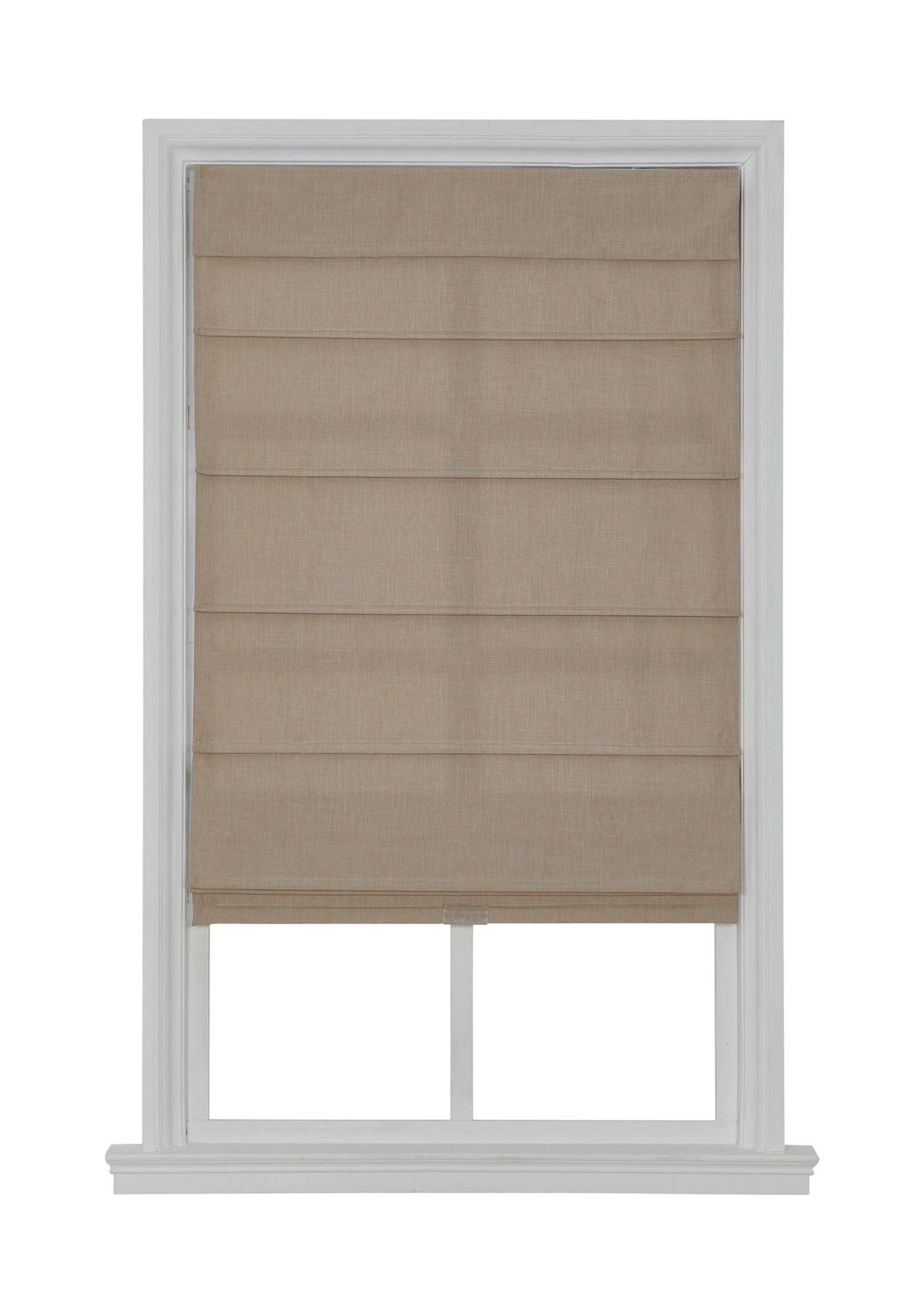 Cordless Light Filtering Fabric Roman Shade