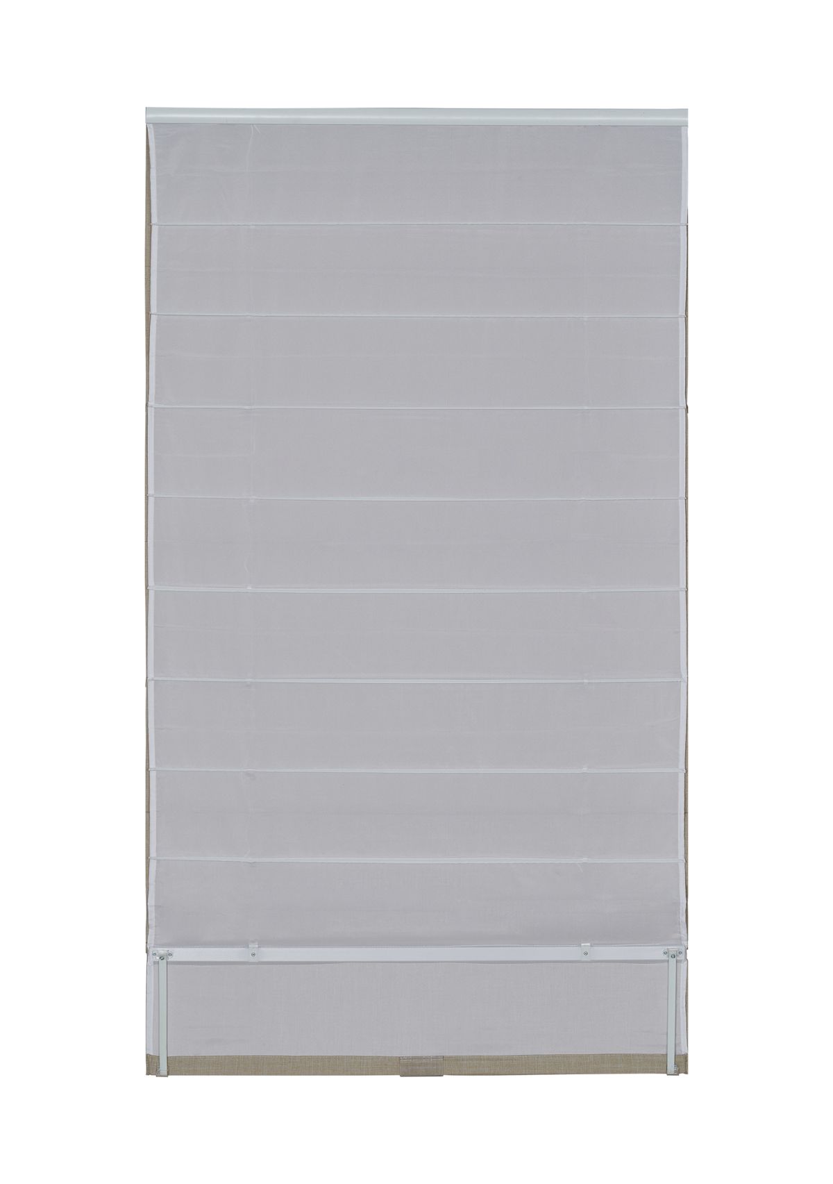 Cordless Light Filtering Fabric Roman Shade