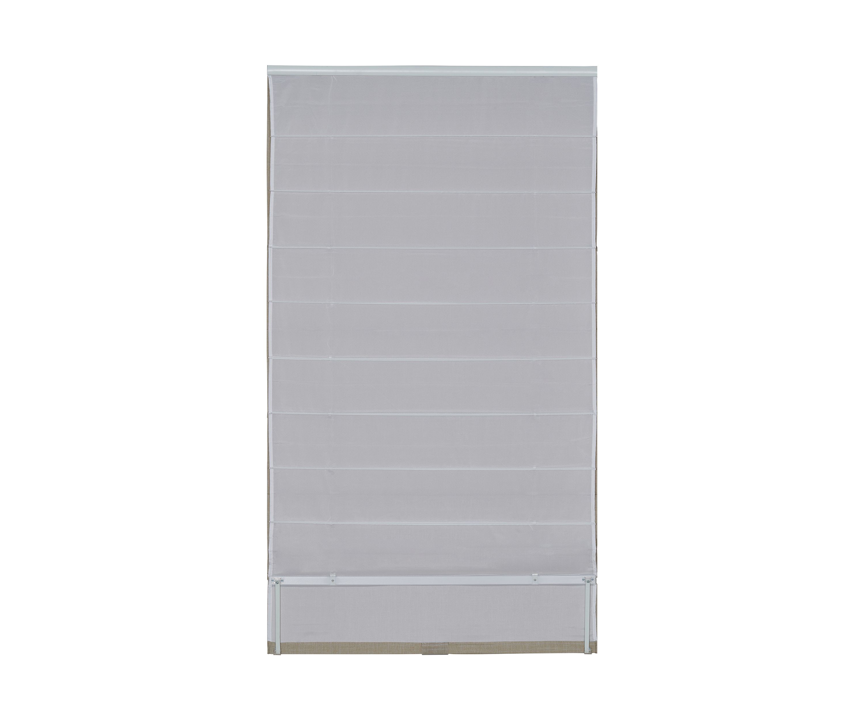 Cordless Light Filtering Fabric Roman Shade