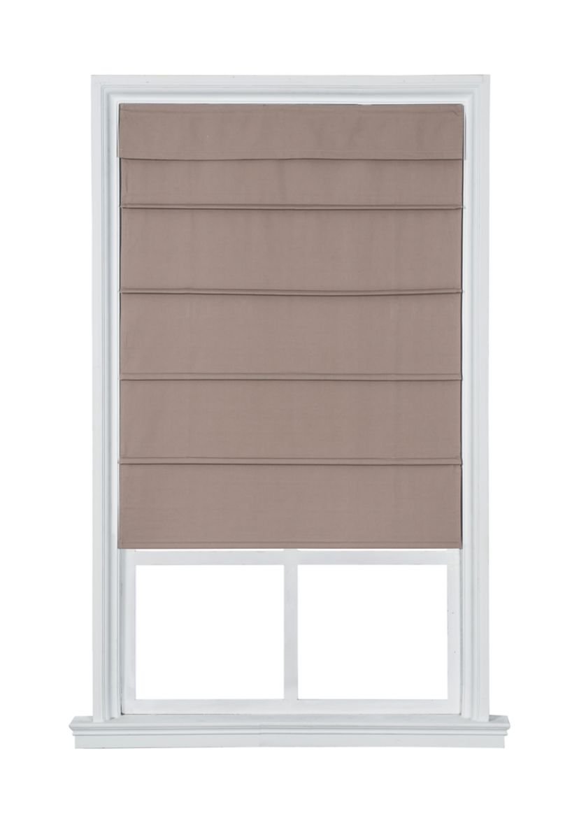 Cordless Cotton Classic Fabric Roman Shade