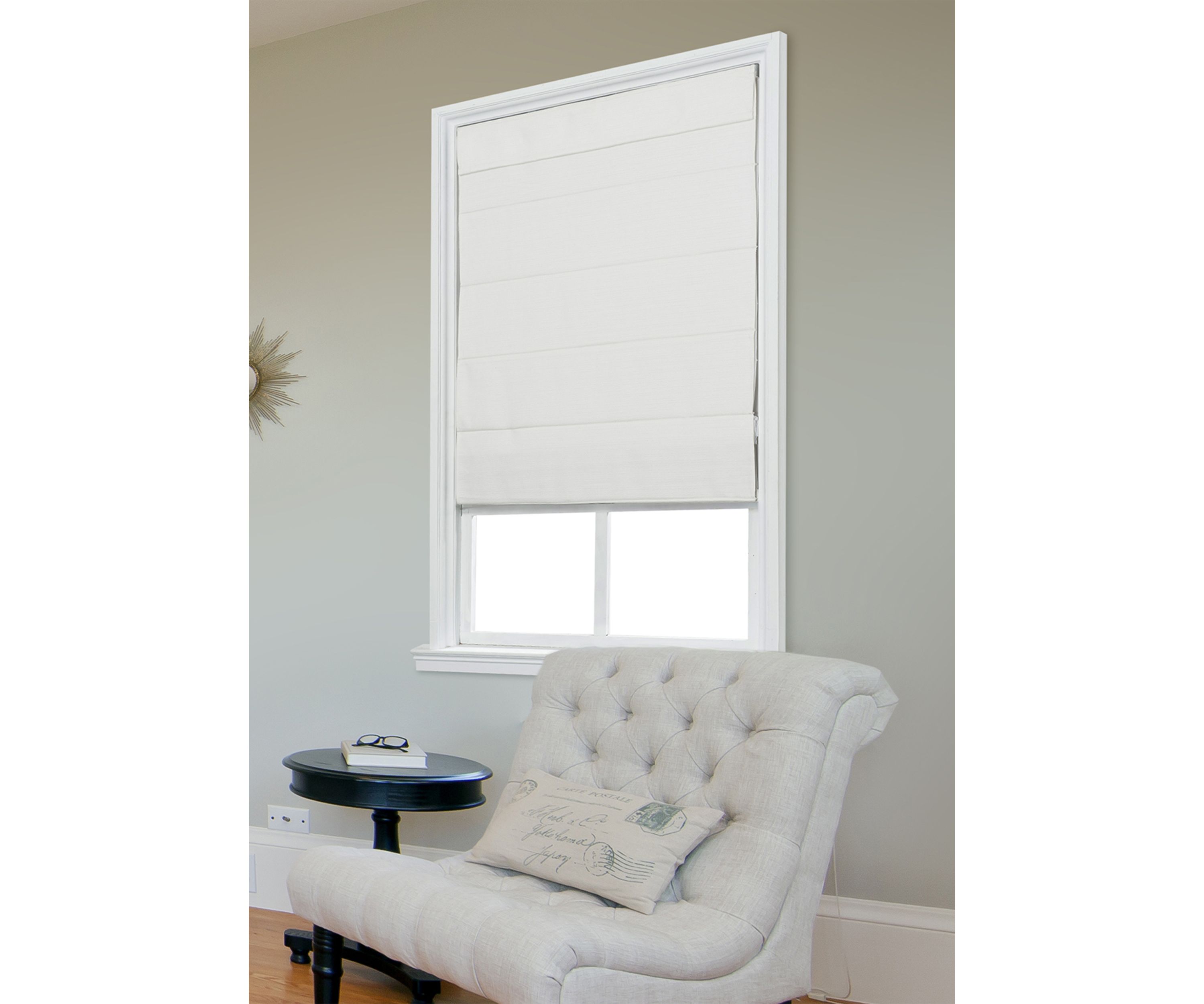 Cordless Quinn Fabric Roman Shade