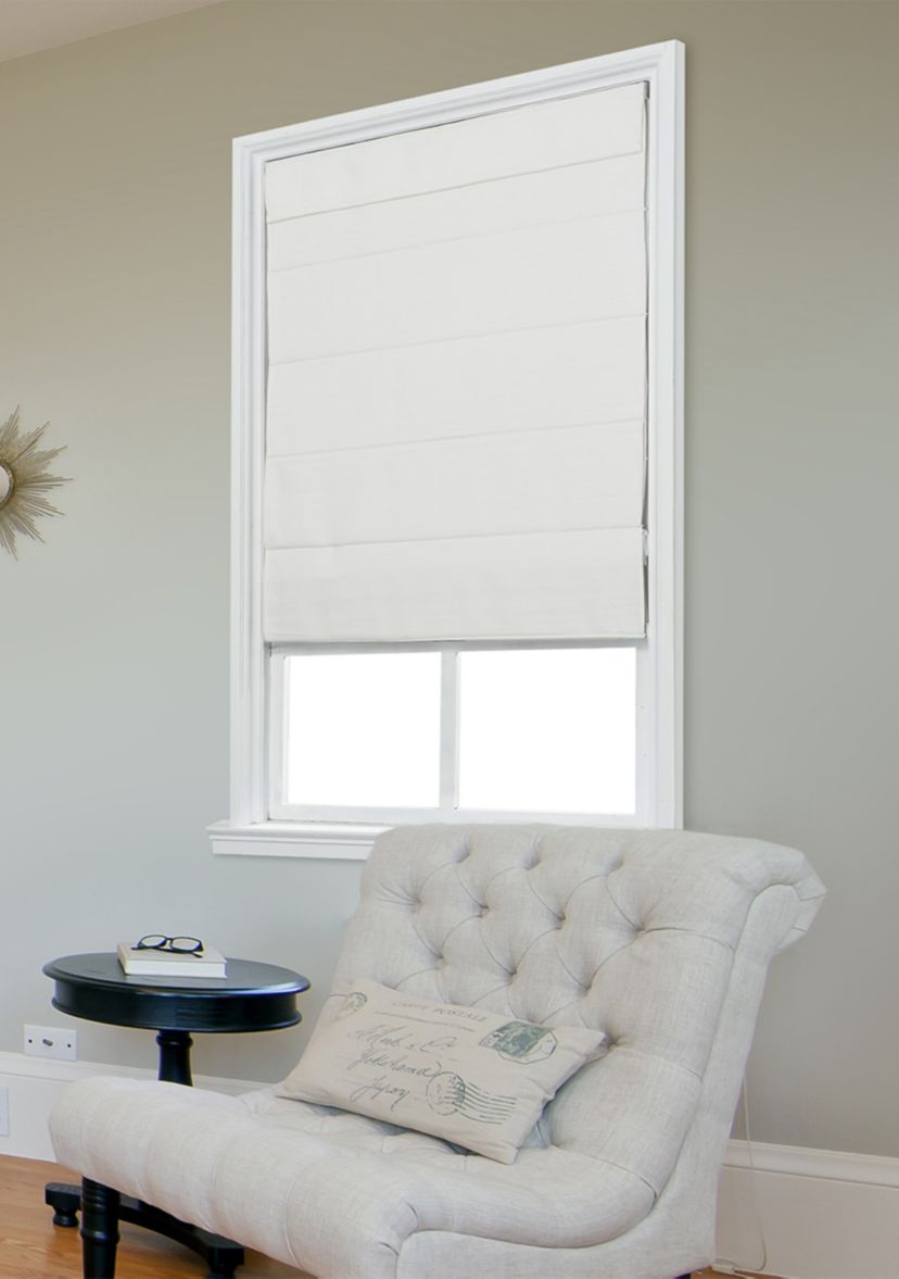 Cordless Quinn Fabric Roman Shade