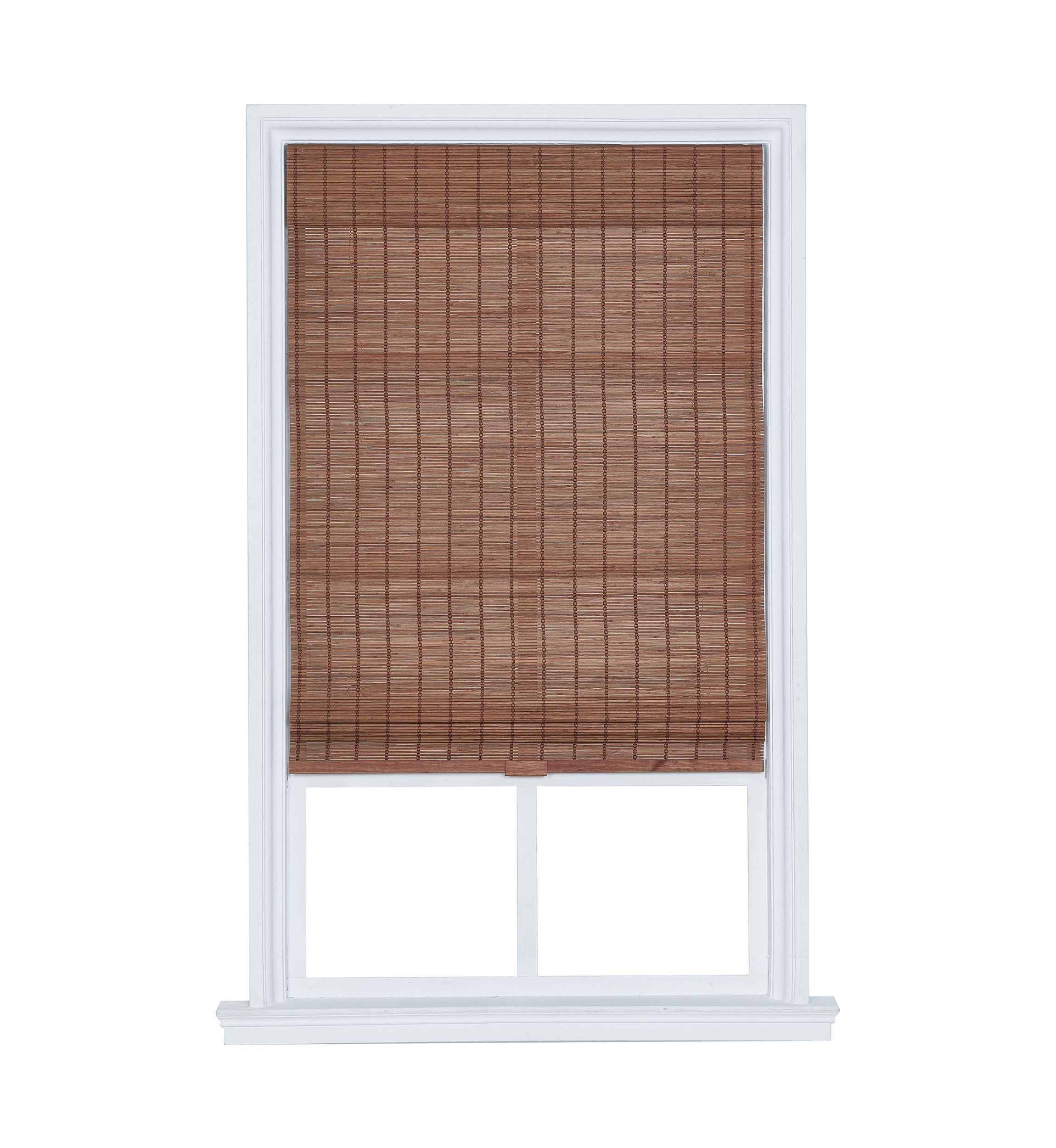 Cordless Bamboo Roman Shade - Size 72 in x 23 in