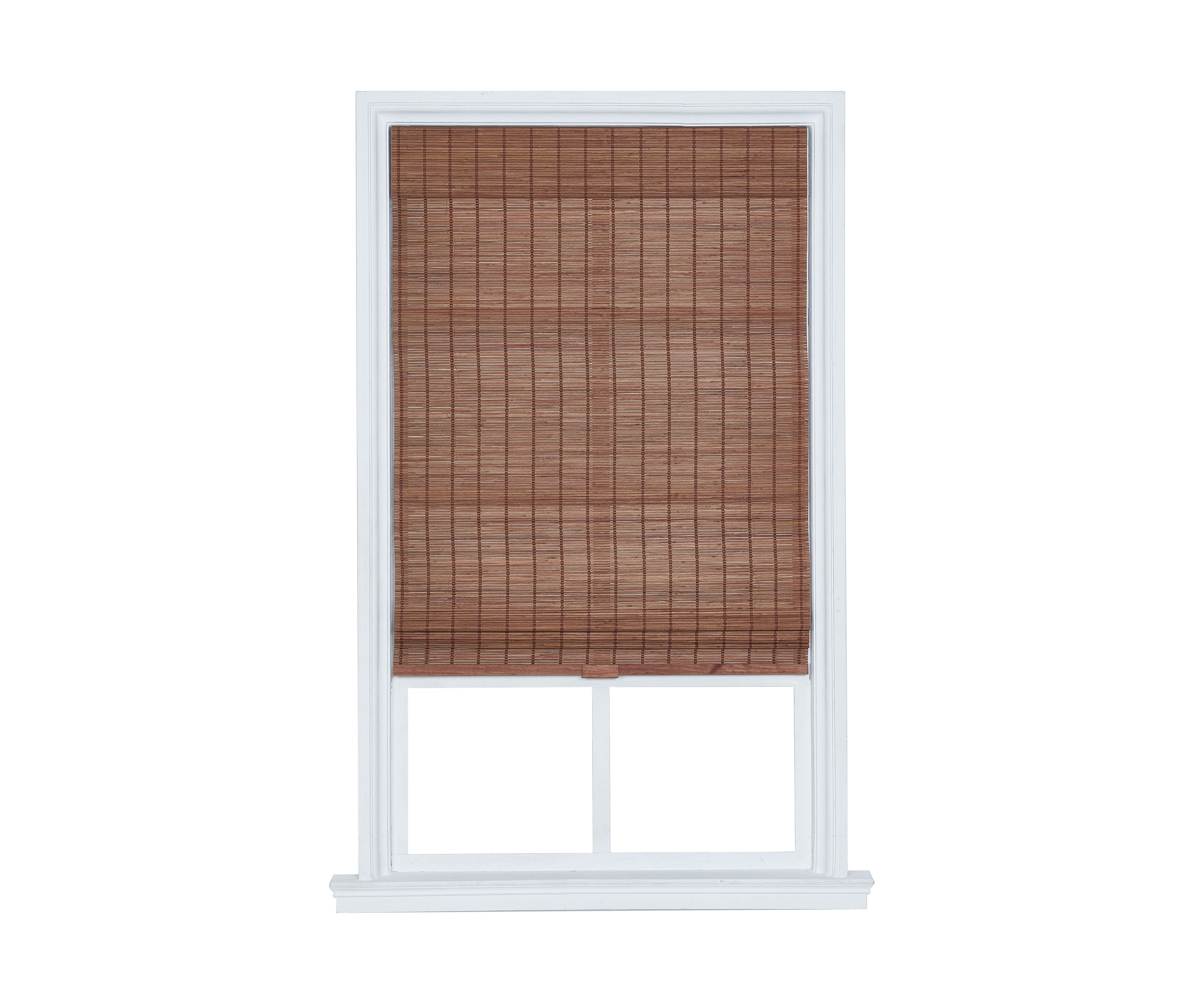 Cordless Bamboo Roman Shade Size 72 in x 35 in