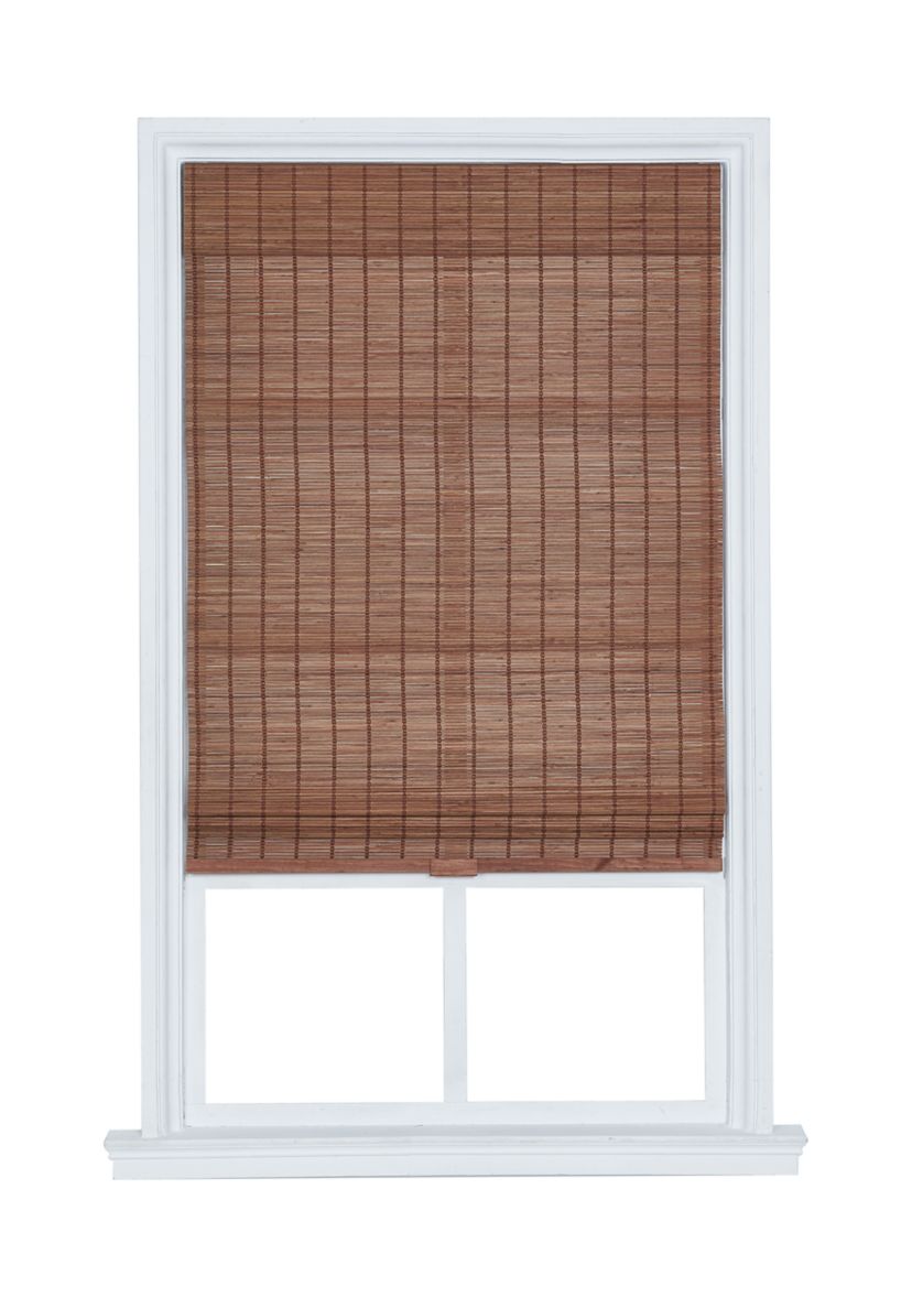 Cordless Bamboo Roman Shade Size 72 in x 35 in