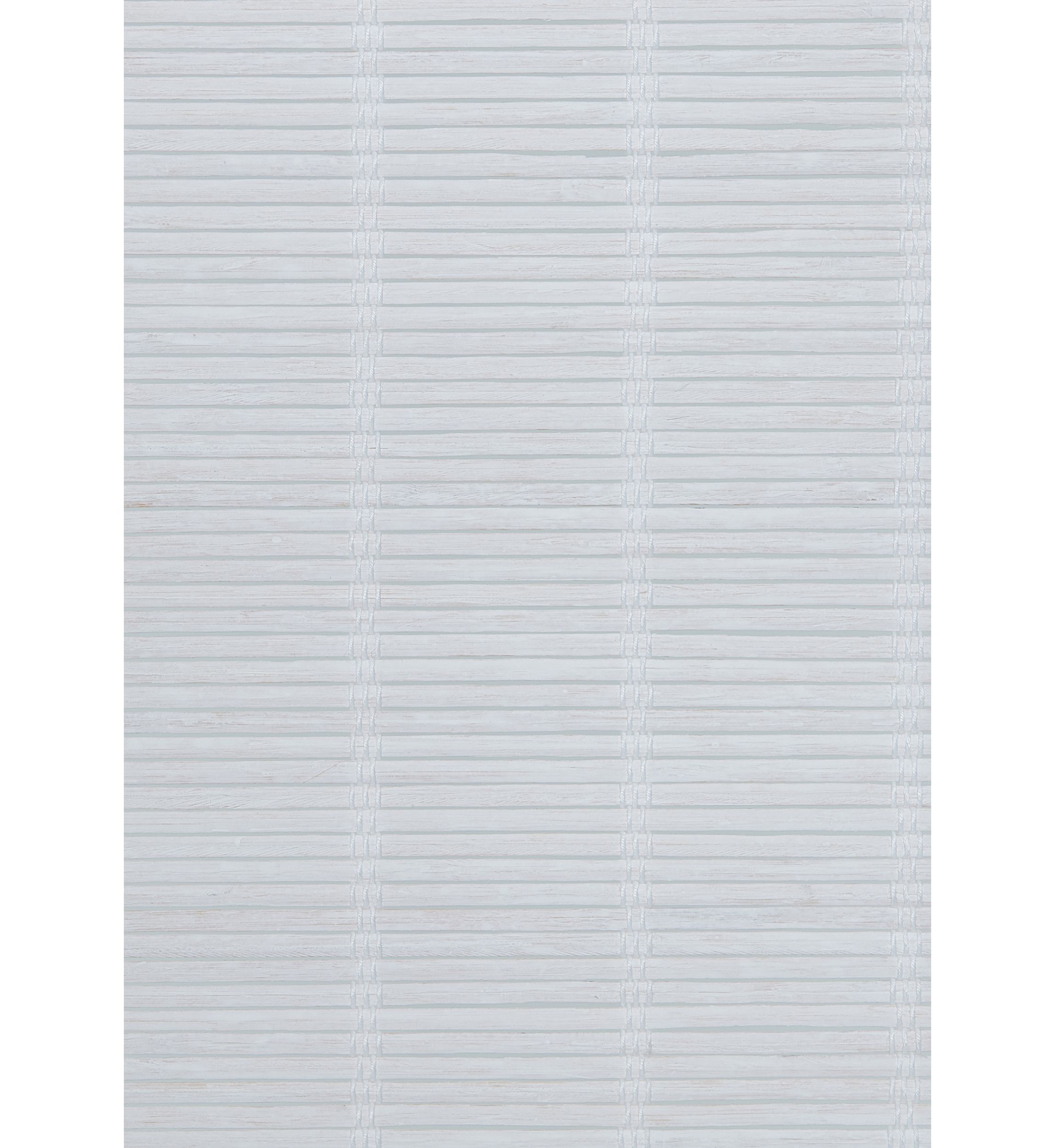 Cordless Bamboo Roman Shade In White
