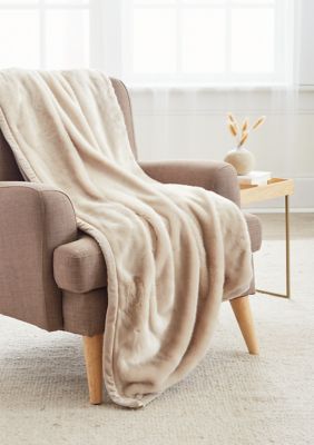 Luxury Faux Fur Throw Blanket